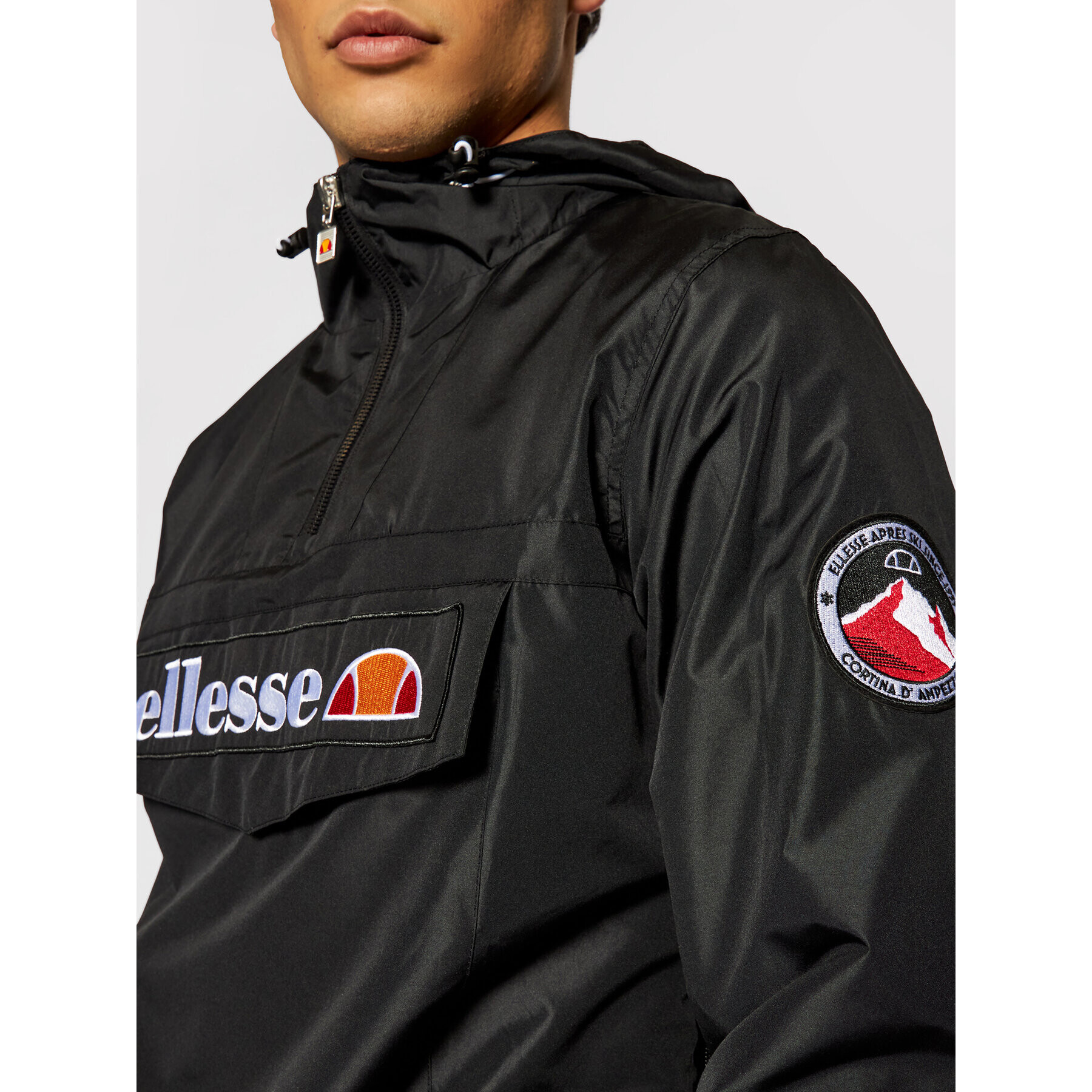 Ellesse Bunda anorak Mont 2 SHS06040 Čierna Regular Fit - Pepit.sk