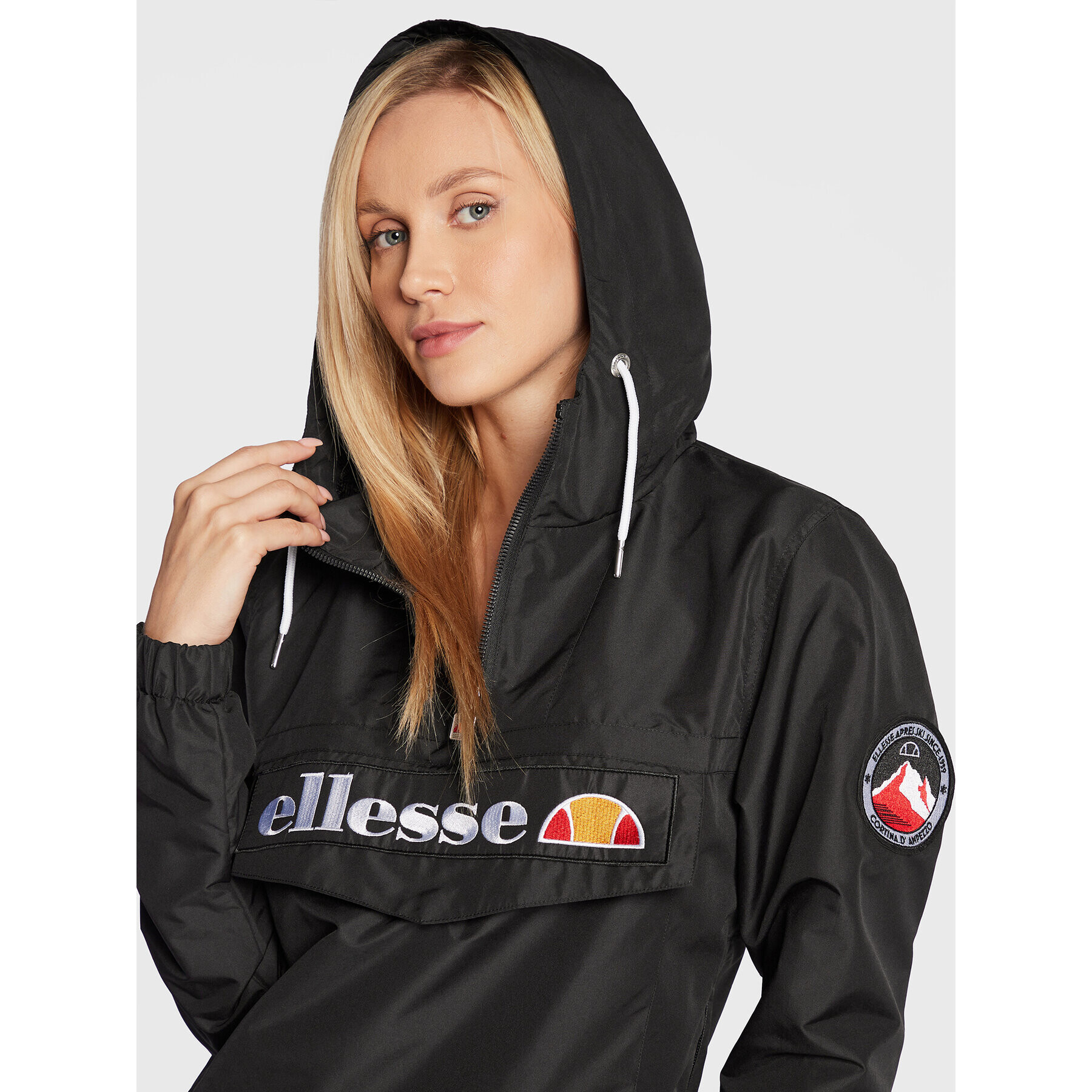 Ellesse Bunda anorak Montez SGS09429 Čierna Regular Fit - Pepit.sk