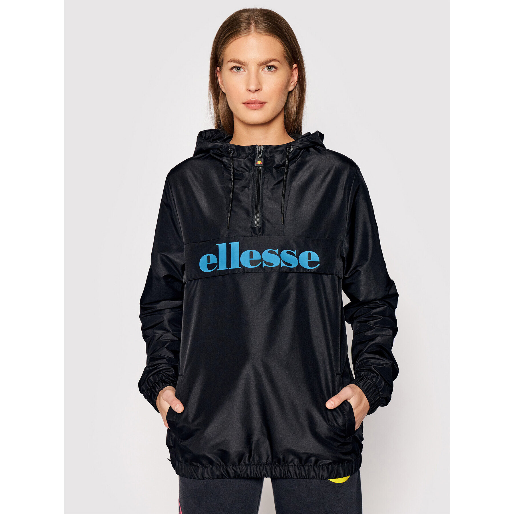 Ellesse Bunda anorak Unisex SMILEY Merrazi SML13082 Sivá Regular Fit - Pepit.sk