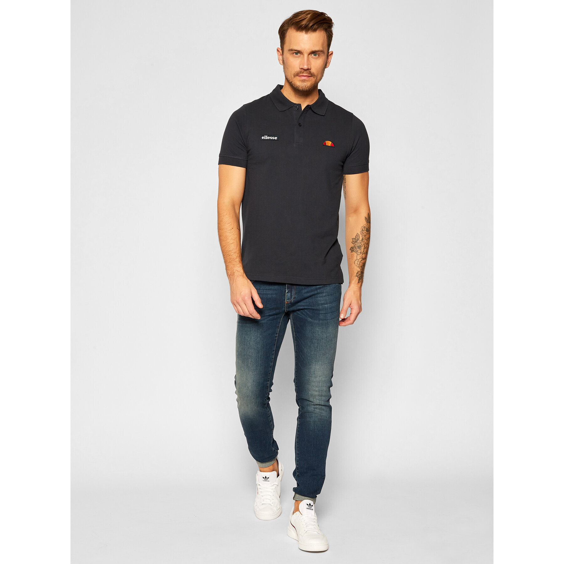 Ellesse Polokošeľa Montura SHS04475 Tmavomodrá Regular Fit - Pepit.sk