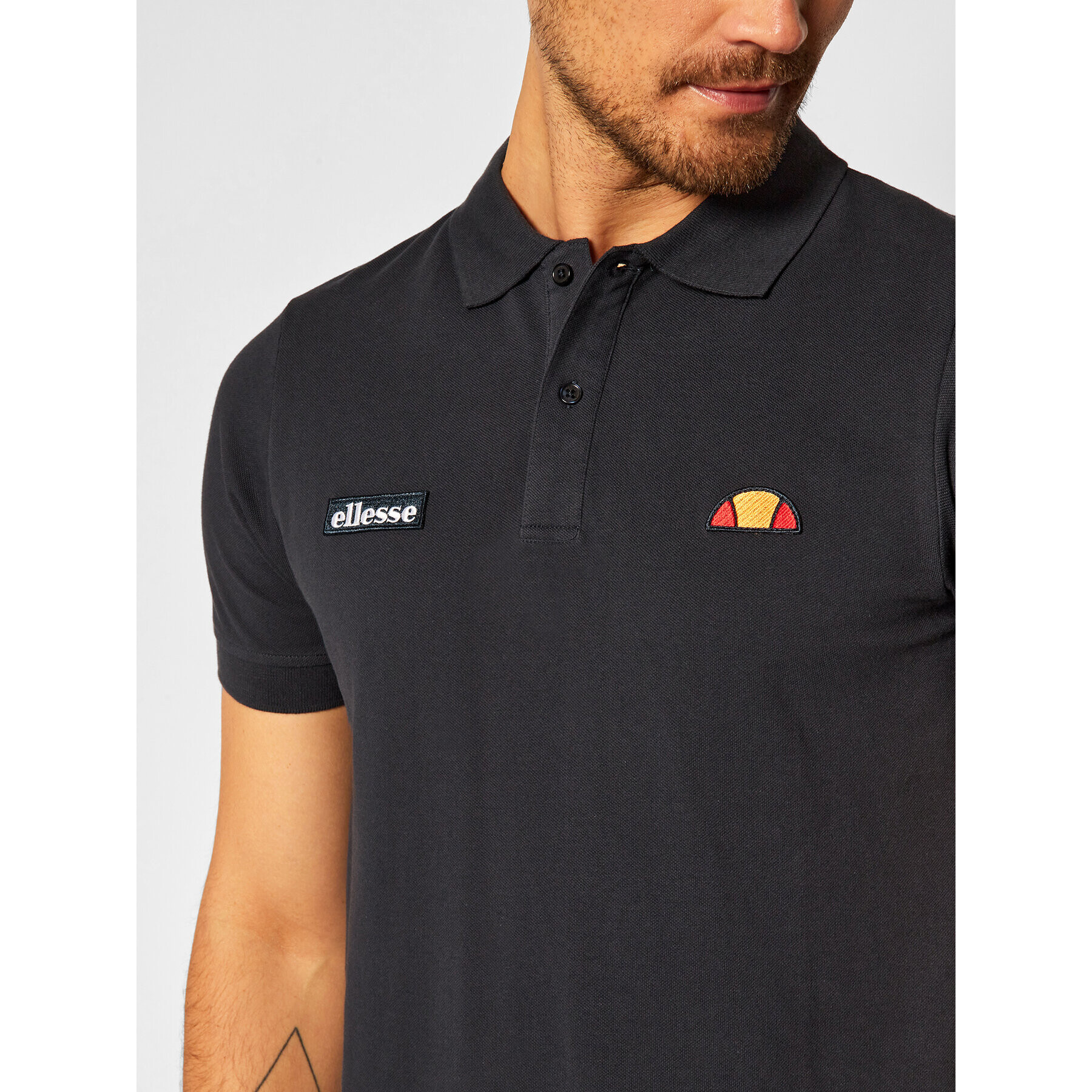 Ellesse Polokošeľa Montura SHS04475 Tmavomodrá Regular Fit - Pepit.sk