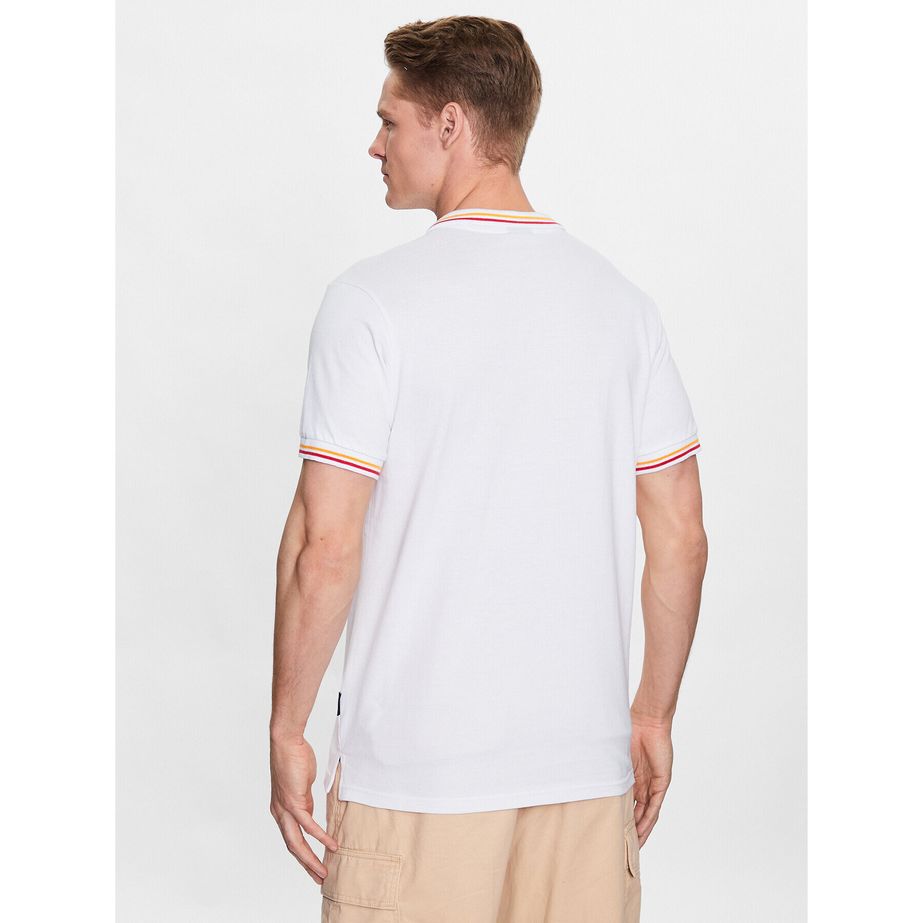 Ellesse Polokošeľa Rooks SHR18077 Biela Regular Fit - Pepit.sk