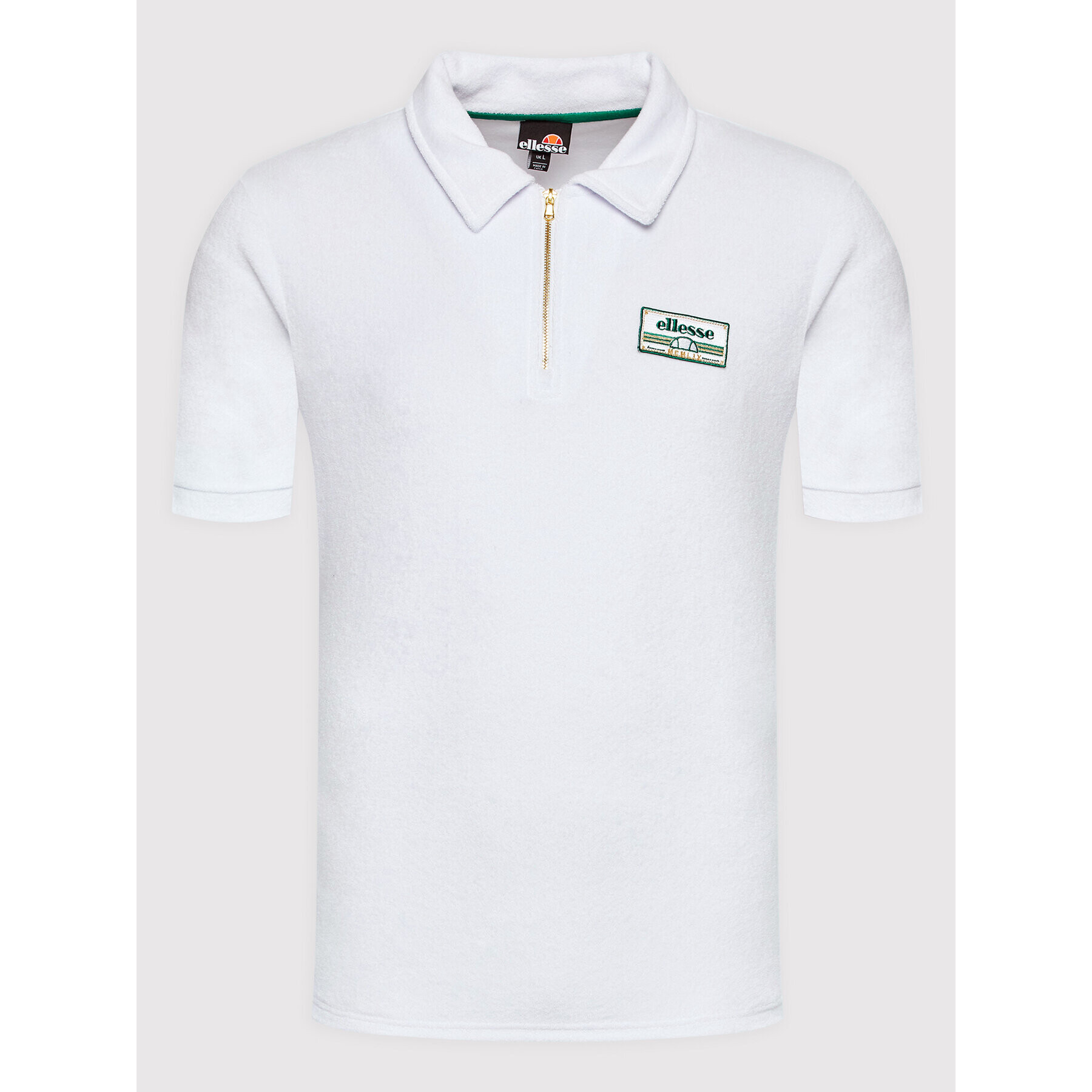 Ellesse Polokošeľa Vincitori SHN15008 Biela Regular Fit - Pepit.sk