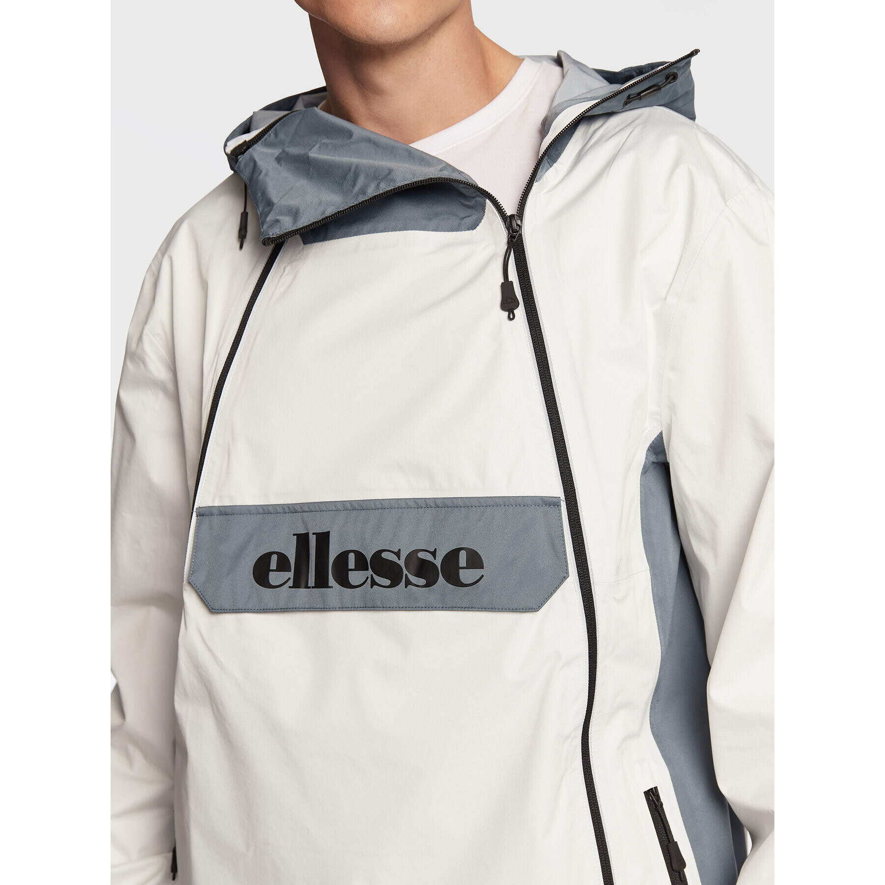 Ellesse Prechodná bunda Formatia SHP15822 Écru Regular Fit - Pepit.sk