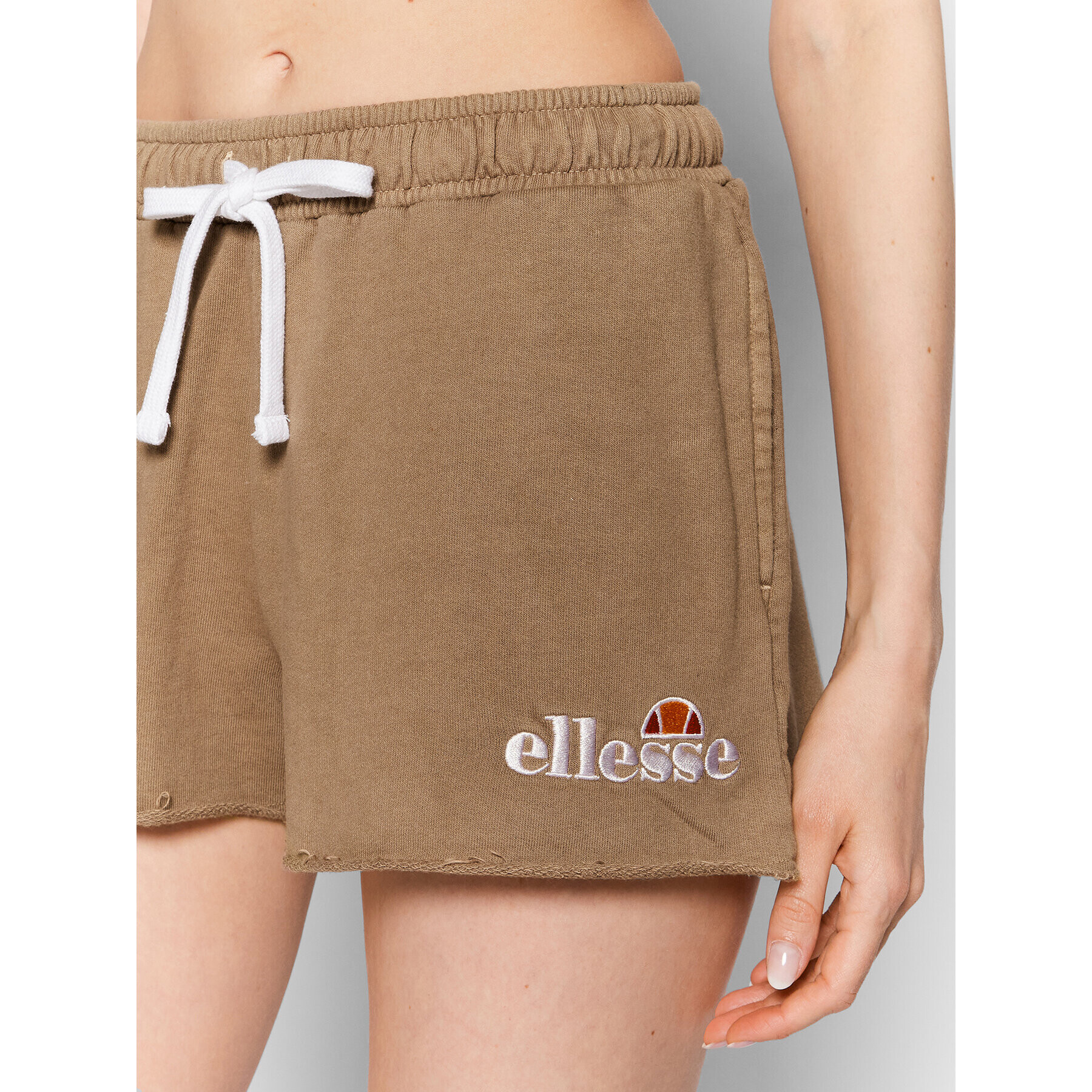 Ellesse Športové kraťasy Colieur SGM14015 Hnedá Regular Fit - Pepit.sk