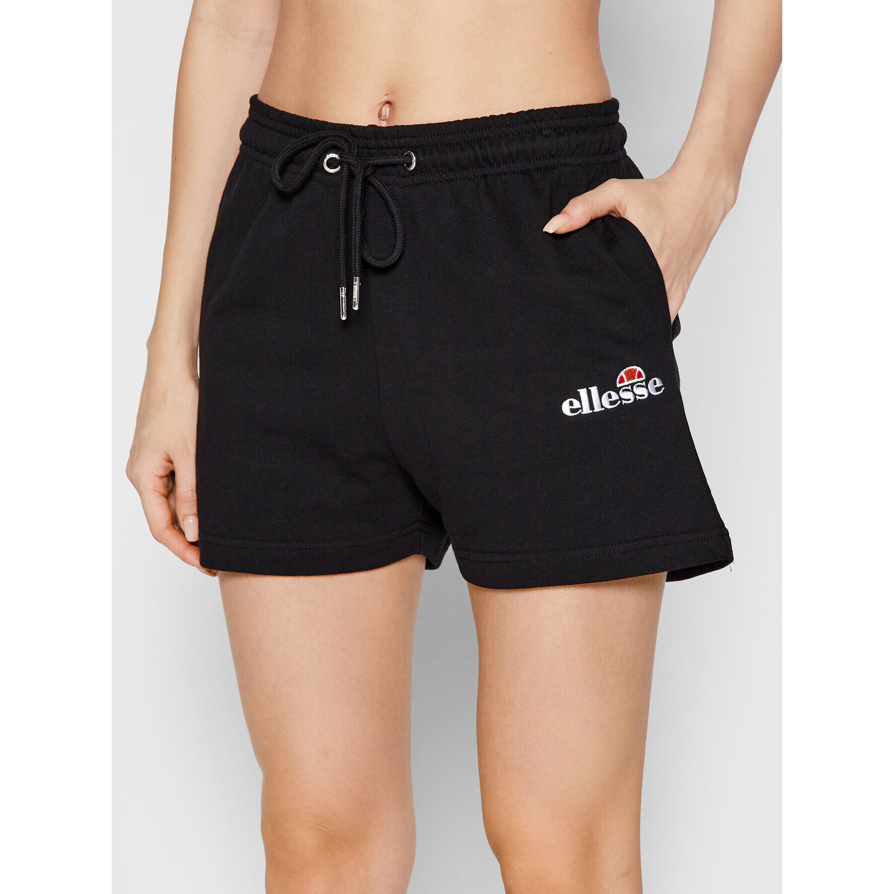 Ellesse Športové kraťasy Denples SGM14190 Čierna Regular Fit - Pepit.sk