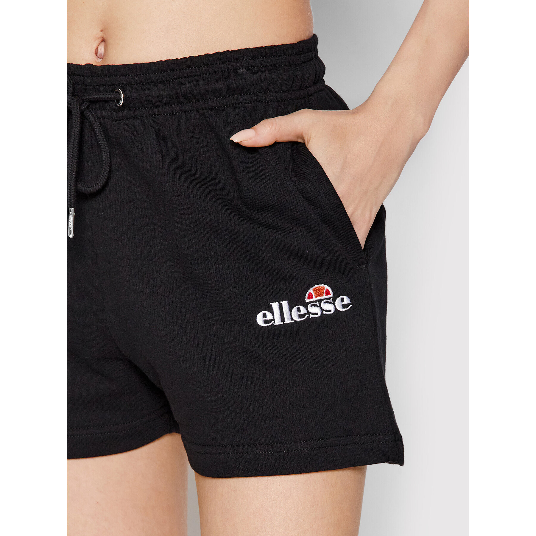 Ellesse Športové kraťasy Denples SGM14190 Čierna Regular Fit - Pepit.sk