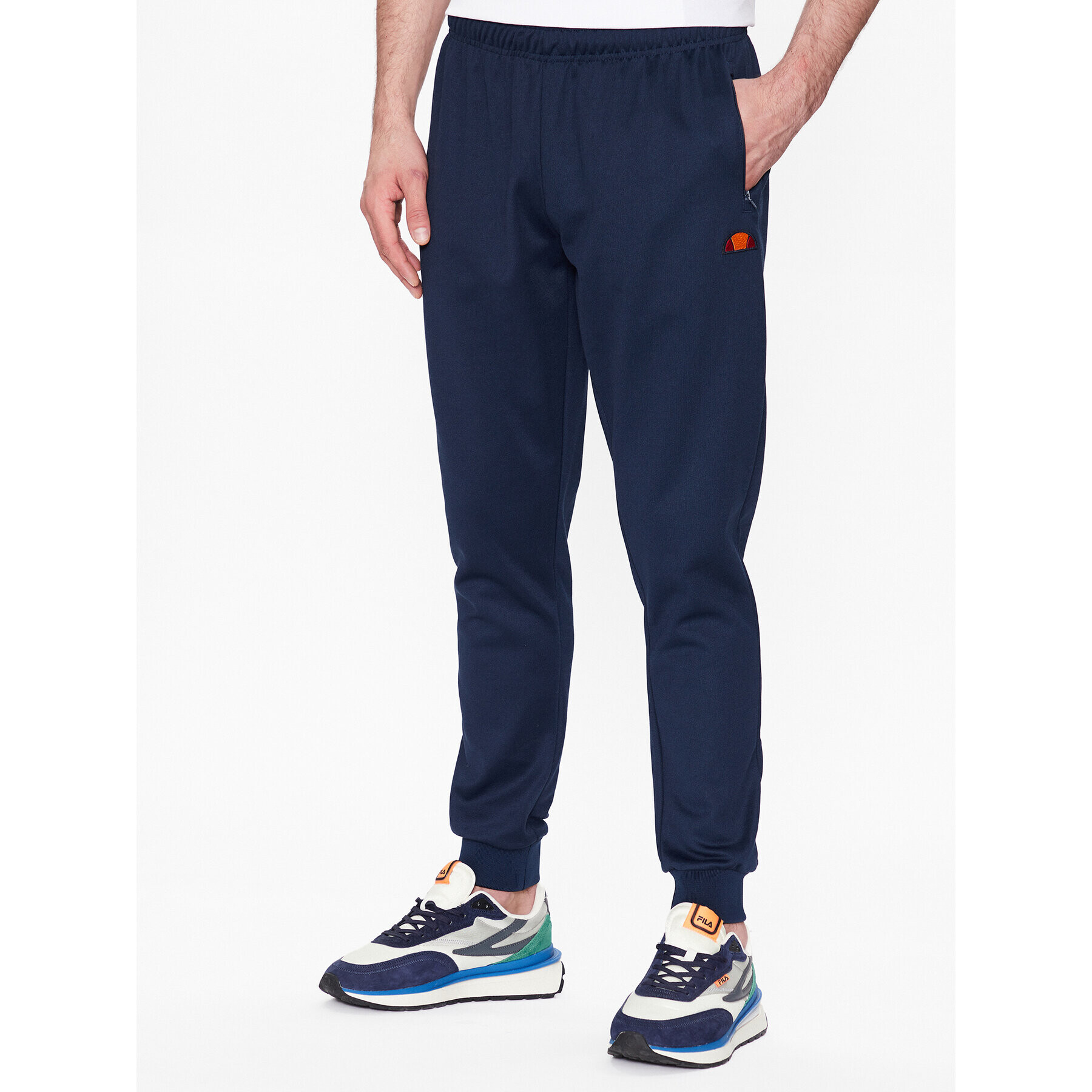 Ellesse Teplákové nohavice Bertoni SHR04351 Tmavomodrá Regular Fit - Pepit.sk