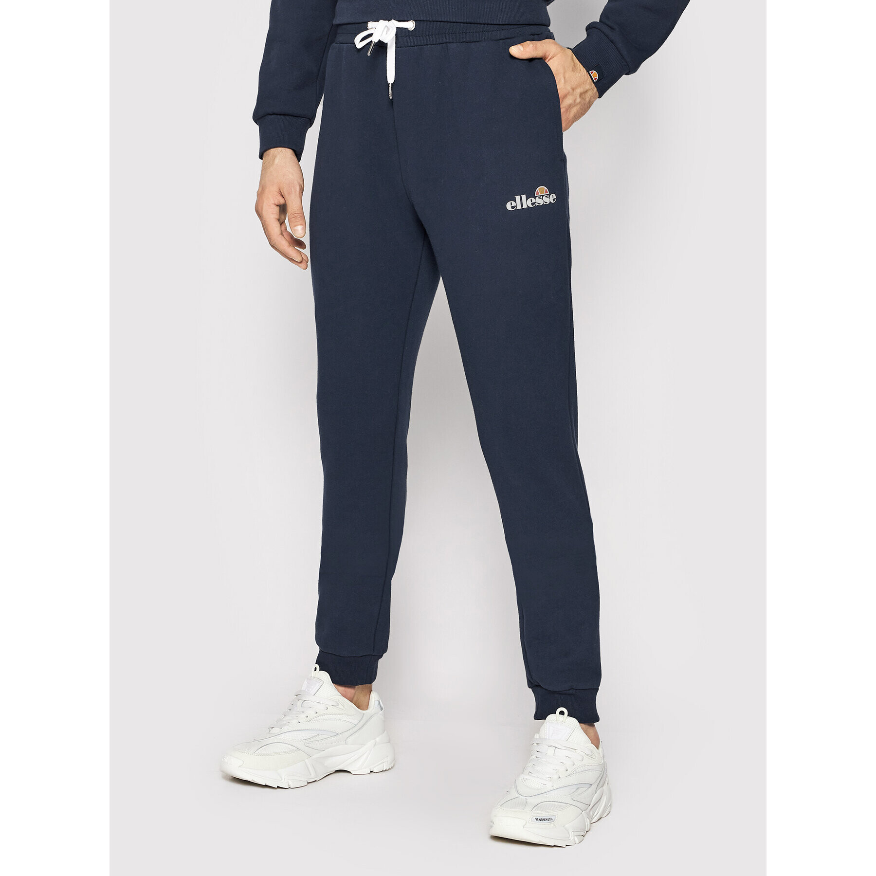 Ellesse Teplákové nohavice Granite Jog SHK12643 Tmavomodrá Regular Fit - Pepit.sk