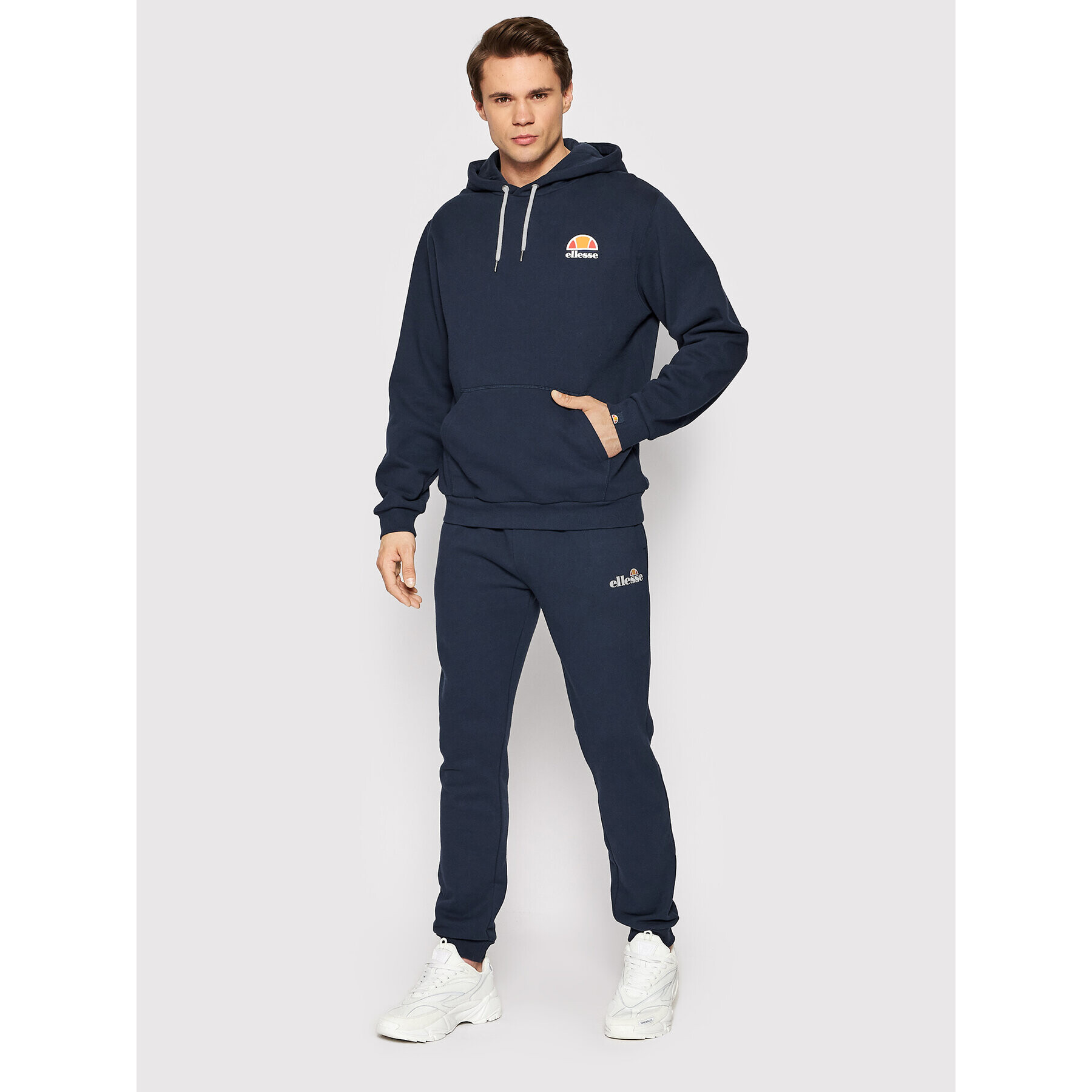 Ellesse Teplákové nohavice Granite Jog SHK12643 Tmavomodrá Regular Fit - Pepit.sk