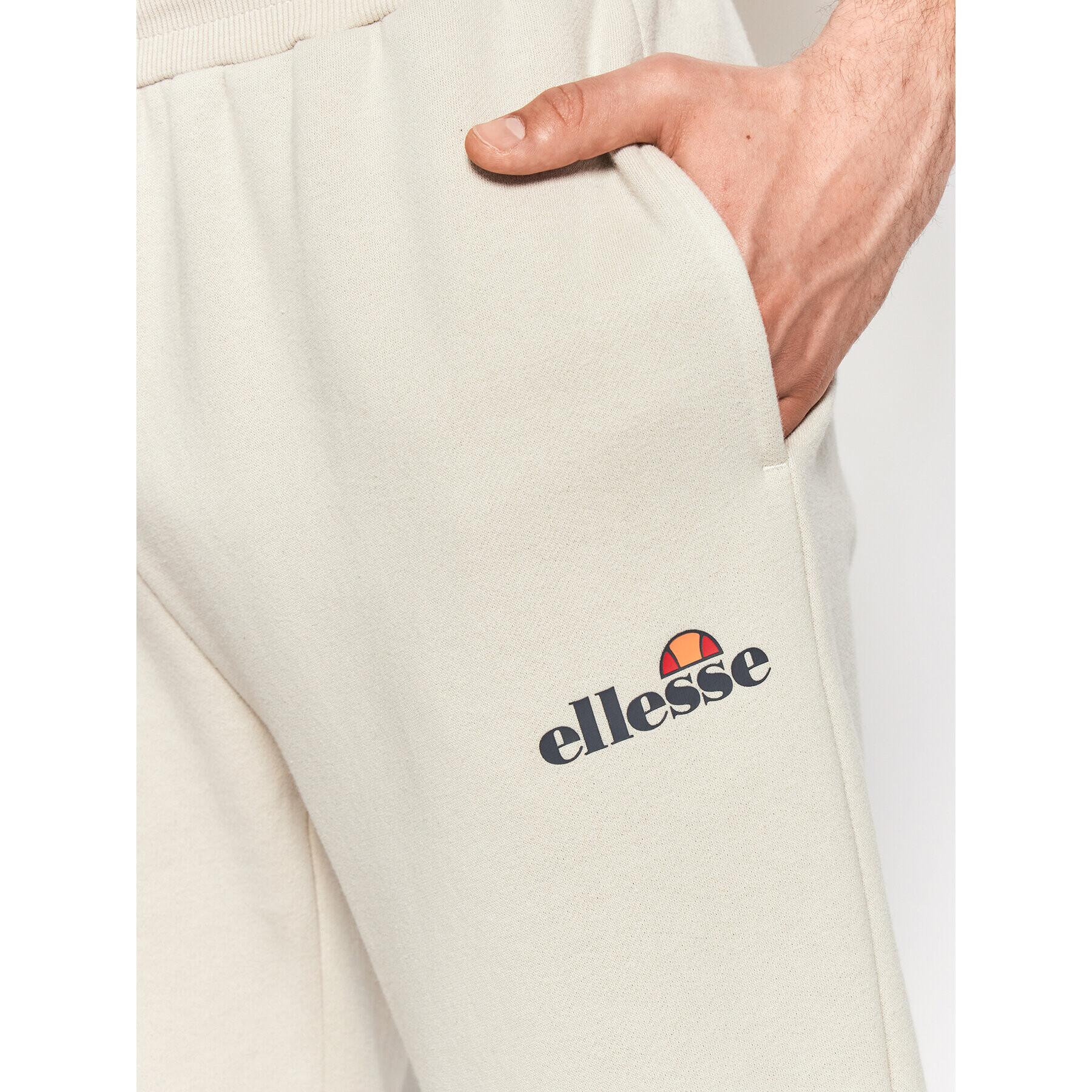 Ellesse Teplákové nohavice Granite SHM12643 Béžová Regular Fit - Pepit.sk