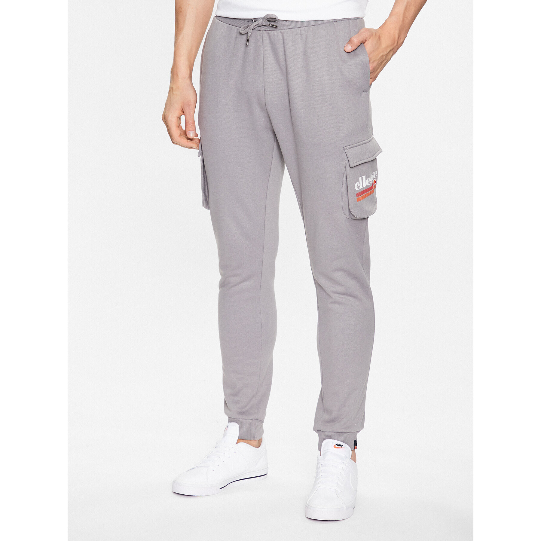 Ellesse Teplákové nohavice Labico SHR17718 Sivá Regular Fit - Pepit.sk