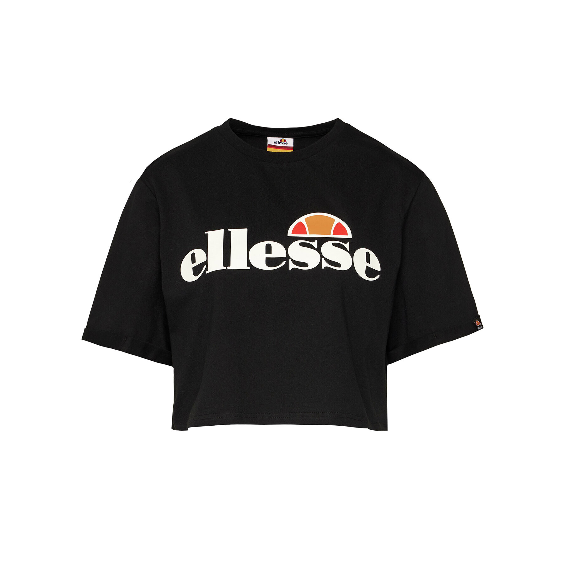 Ellesse Tričko Alberta Crop SGS04484 Čierna Regular Fit - Pepit.sk