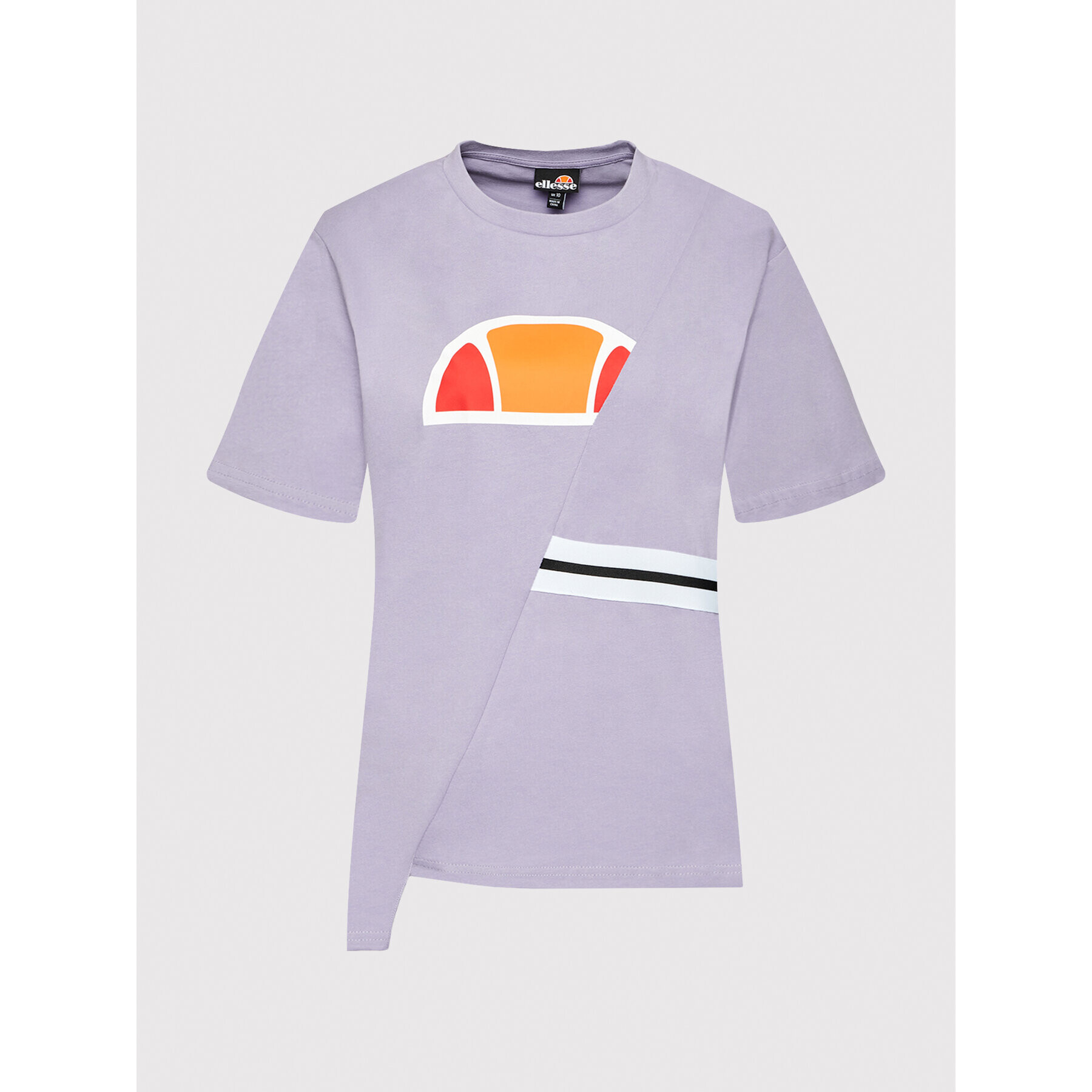 Ellesse Tričko Albi SGM11010 Fialová Oversize - Pepit.sk