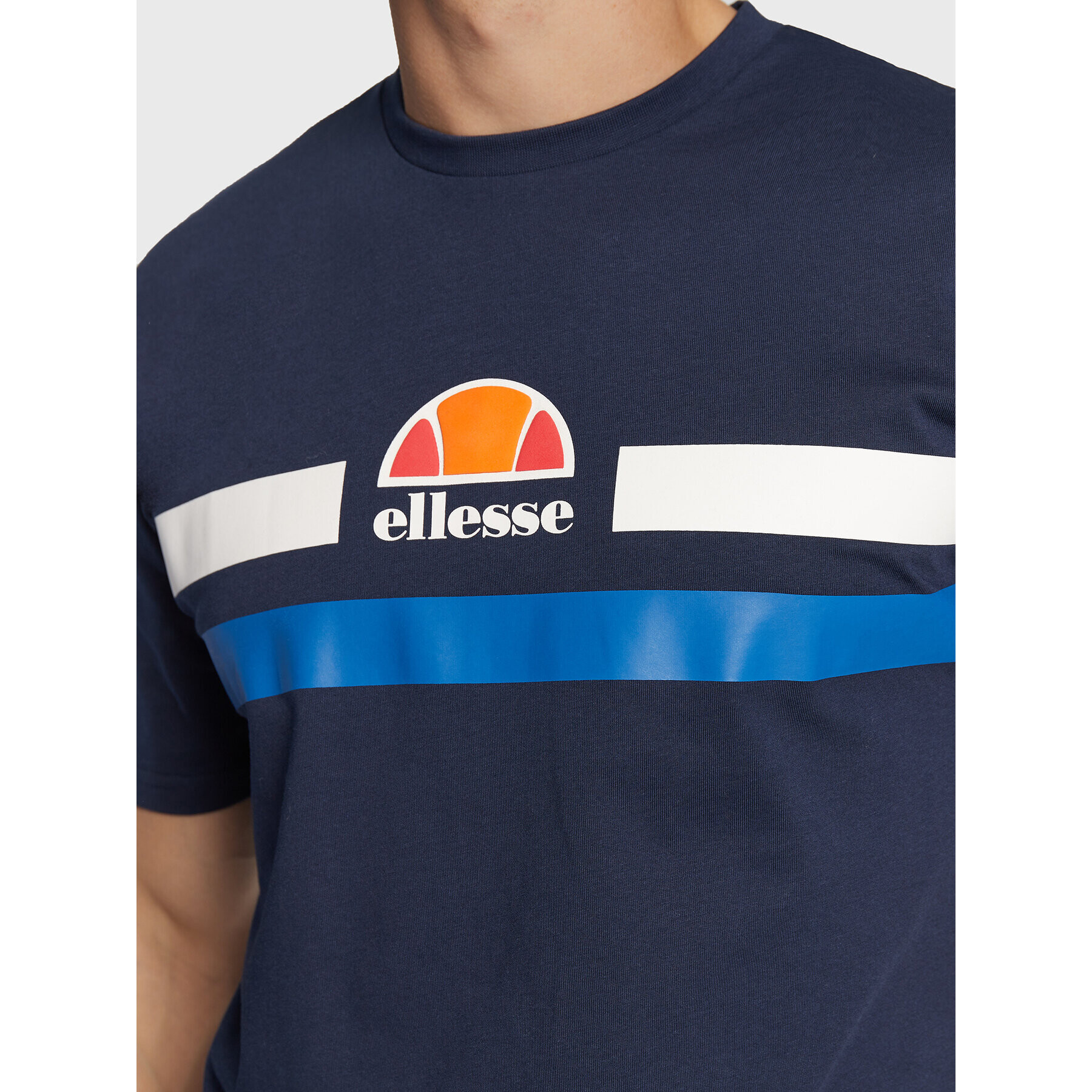 Ellesse Tričko Aprel SHM06453 Tmavomodrá Regular Fit - Pepit.sk