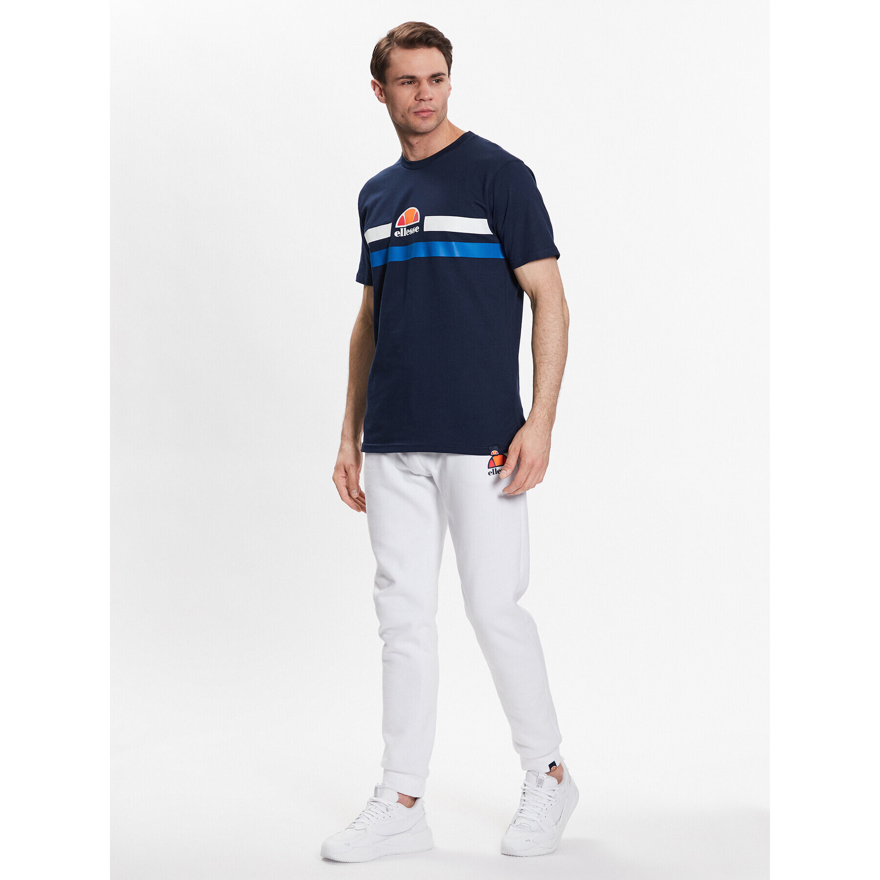 Ellesse Tričko Aprel SHR06453 Tmavomodrá Regular Fit - Pepit.sk