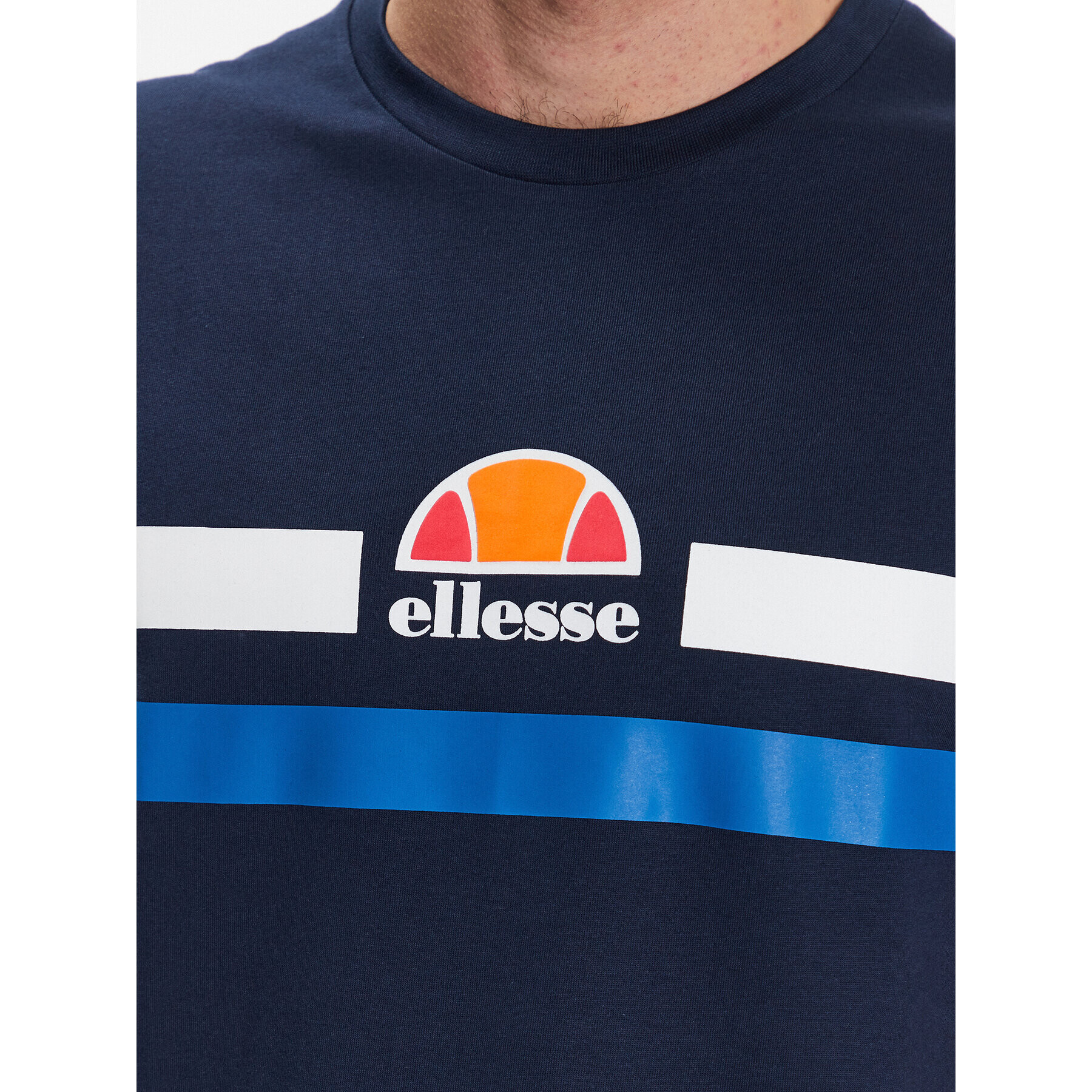 Ellesse Tričko Aprel SHR06453 Tmavomodrá Regular Fit - Pepit.sk