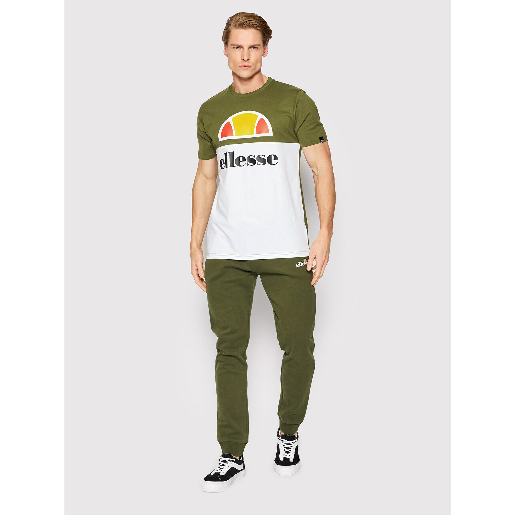 Ellesse Tričko Arbatax SHM03430 Zelená Regular Fit - Pepit.sk