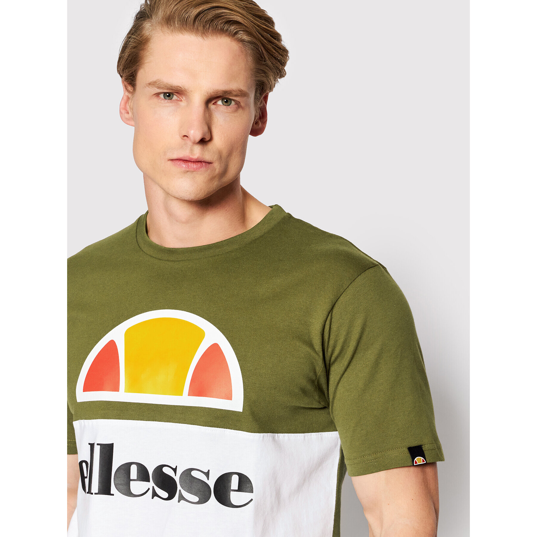 Ellesse Tričko Arbatax SHM03430 Zelená Regular Fit - Pepit.sk