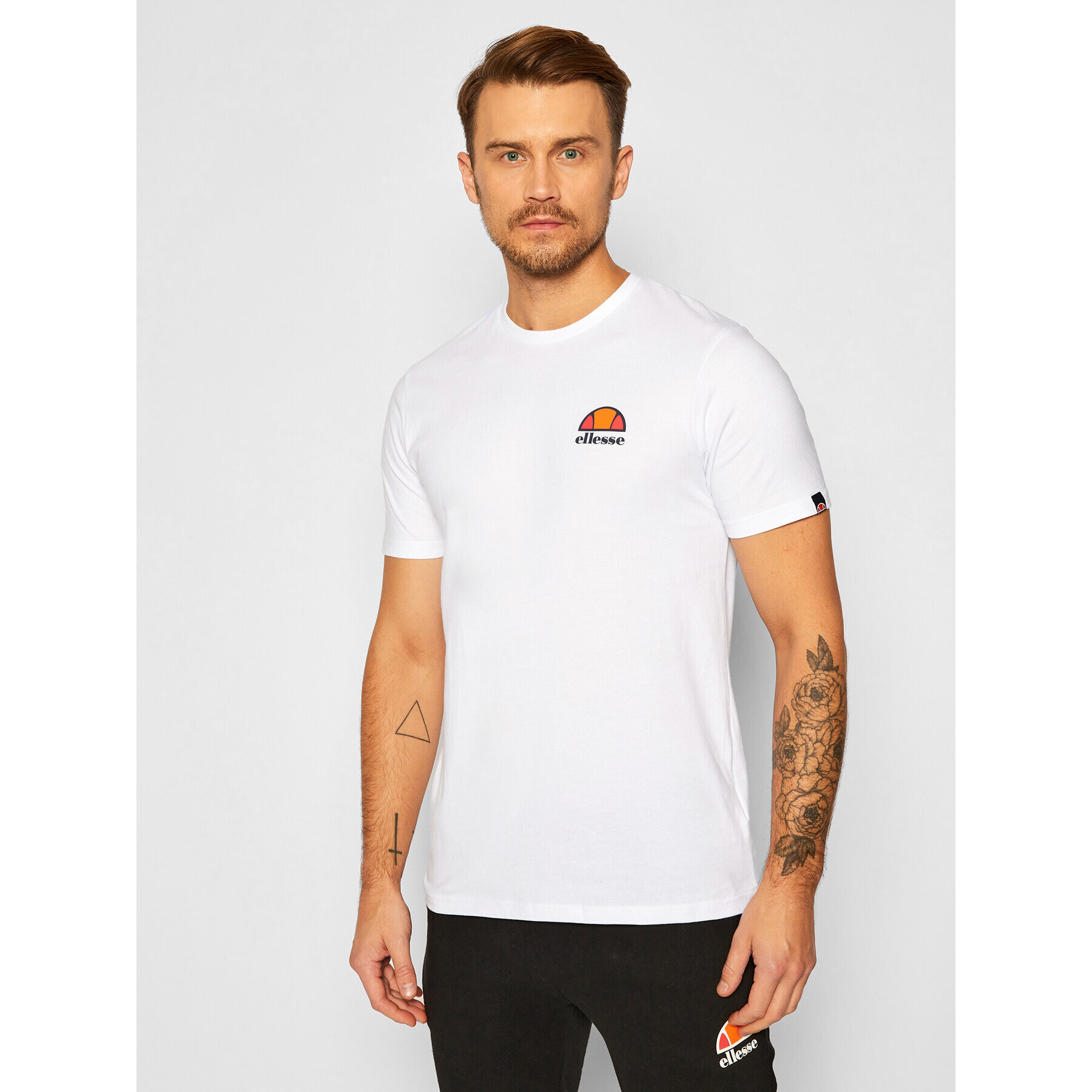 Ellesse Tričko Canaletto SHS04548 Biela Regular Fit - Pepit.sk