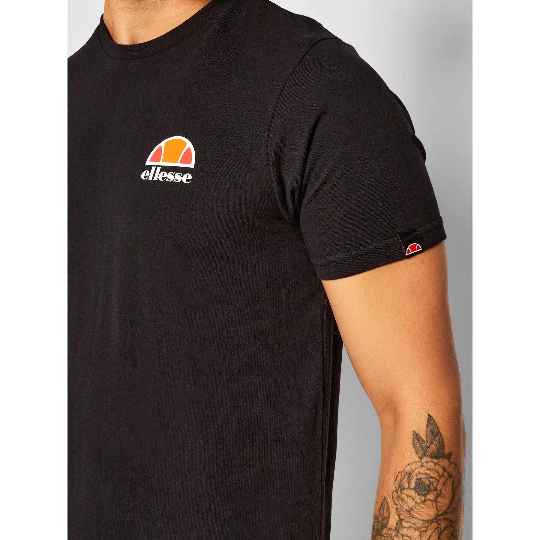 Ellesse Tričko Canaletto SHS04548 Čierna Regular Fit - Pepit.sk