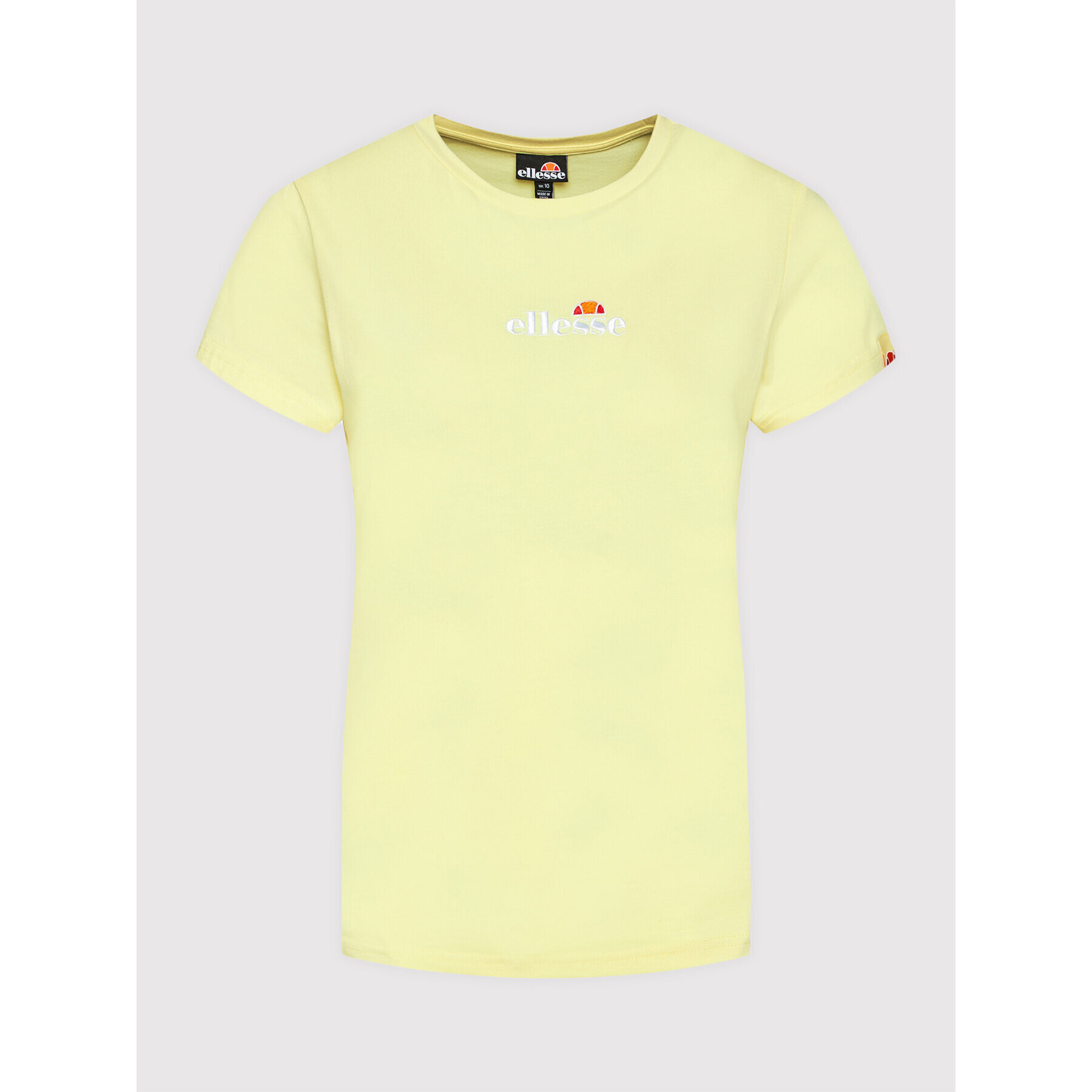 Ellesse Tričko Ci Tee SGJ11885603 Žltá Slim Fit - Pepit.sk