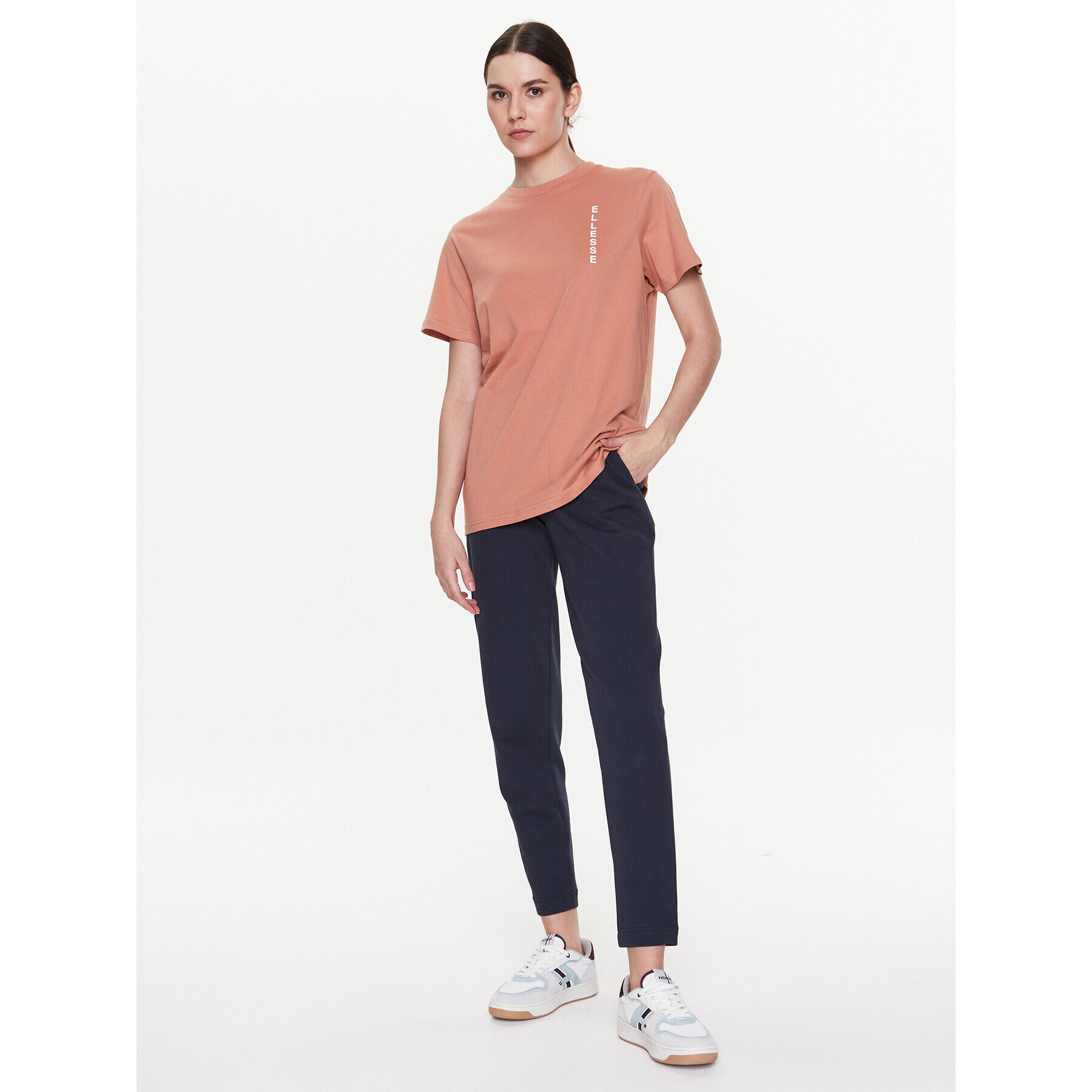 Ellesse Tričko Coalio SGR17777 Béžová Relaxed Fit - Pepit.sk