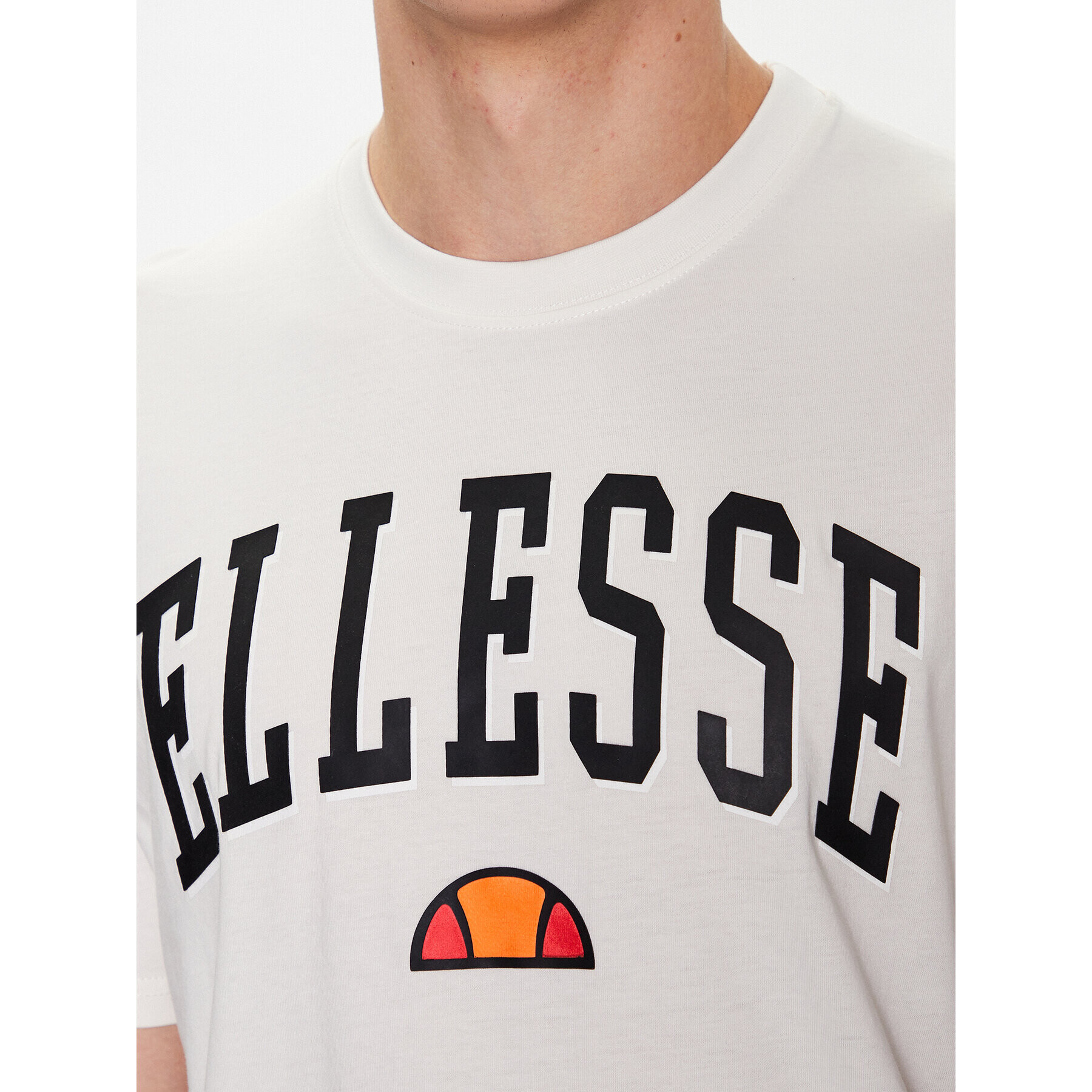 Ellesse Tričko Colombia 2 SHR17640 Écru Regular Fit - Pepit.sk