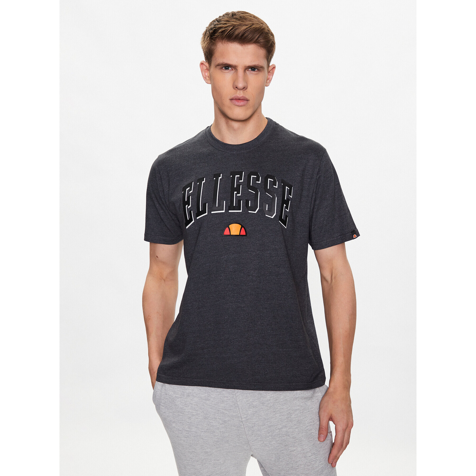 Ellesse Tričko Colombia 2 SHR17640 Sivá Regular Fit - Pepit.sk