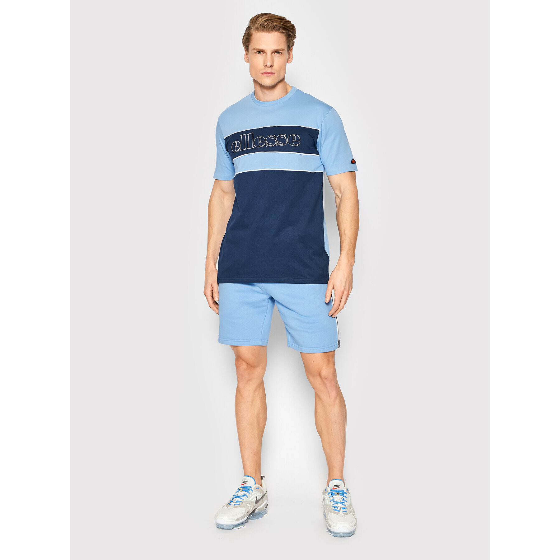 Ellesse Tričko Coppia SHM14241 Modrá Regular Fit - Pepit.sk