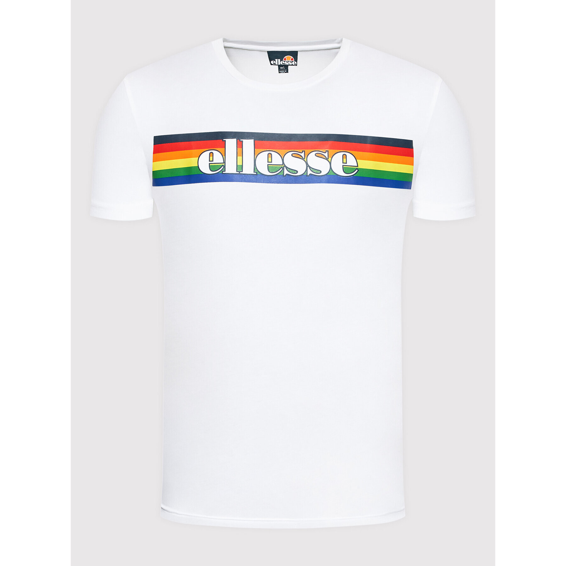 Ellesse Tričko Dreilo SHM13822 Biela Regular Fit - Pepit.sk