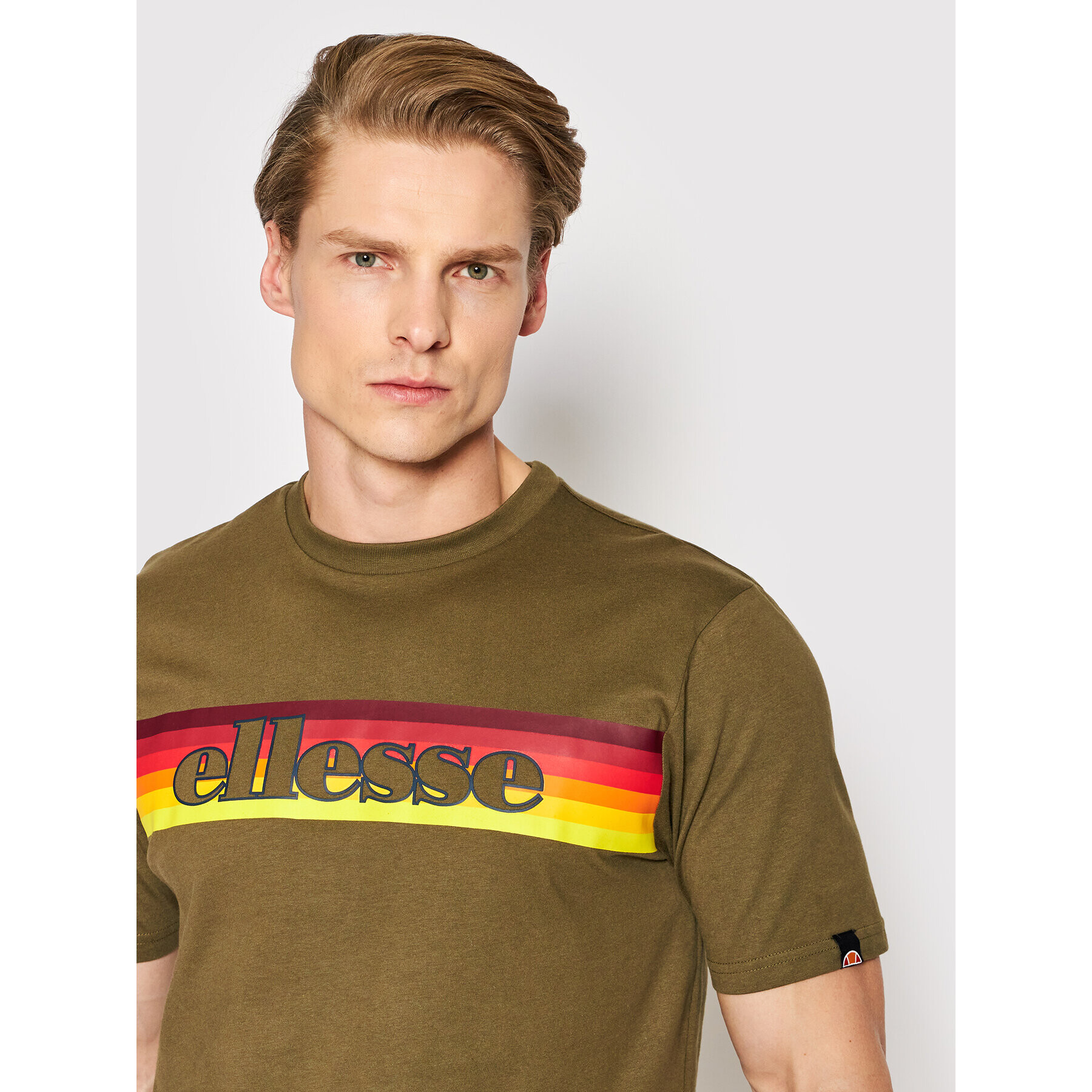 Ellesse Tričko Dreilo SHM13822 Zelená Regular Fit - Pepit.sk