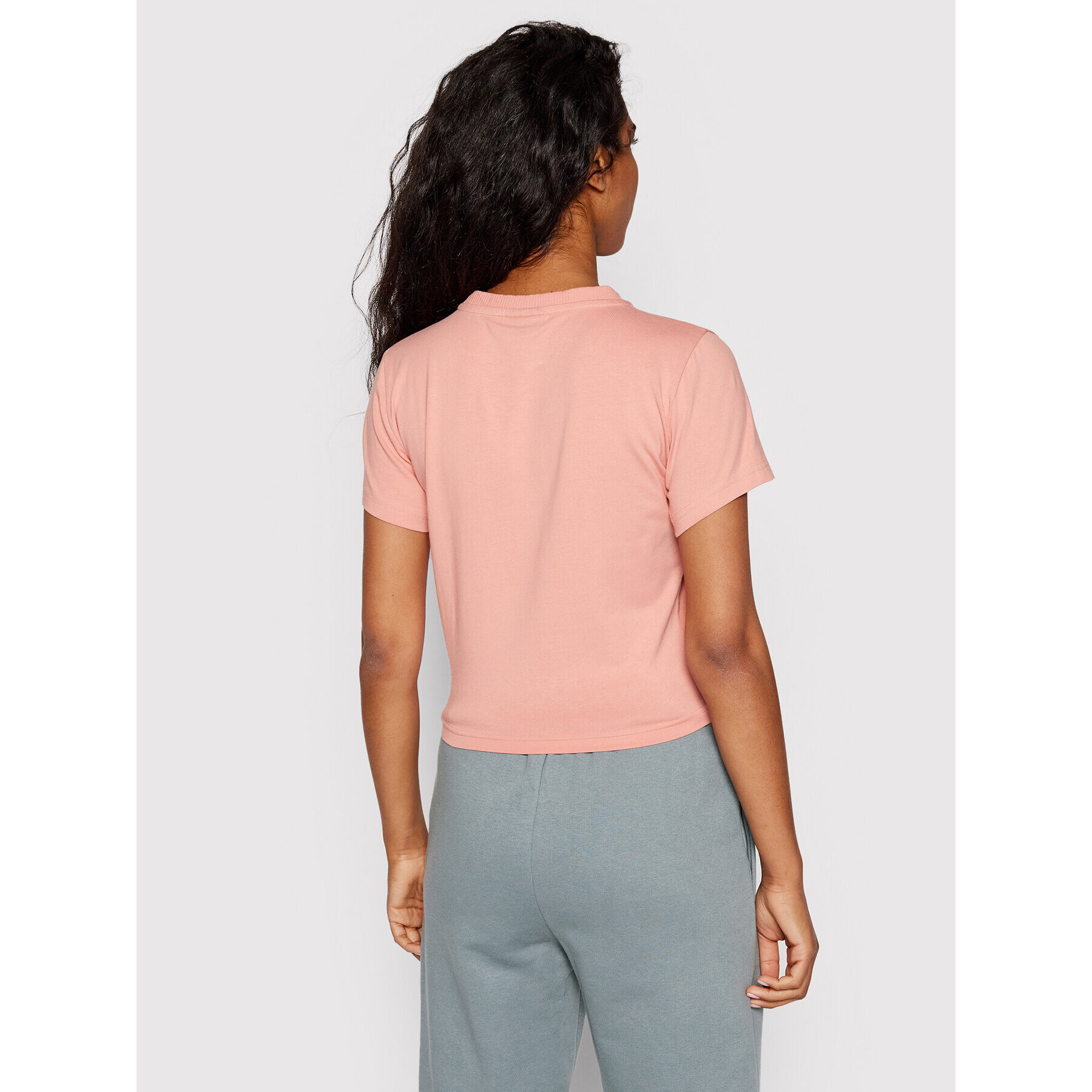 Ellesse Tričko Dropper Crop SGM14157 Ružová Regular Fit - Pepit.sk