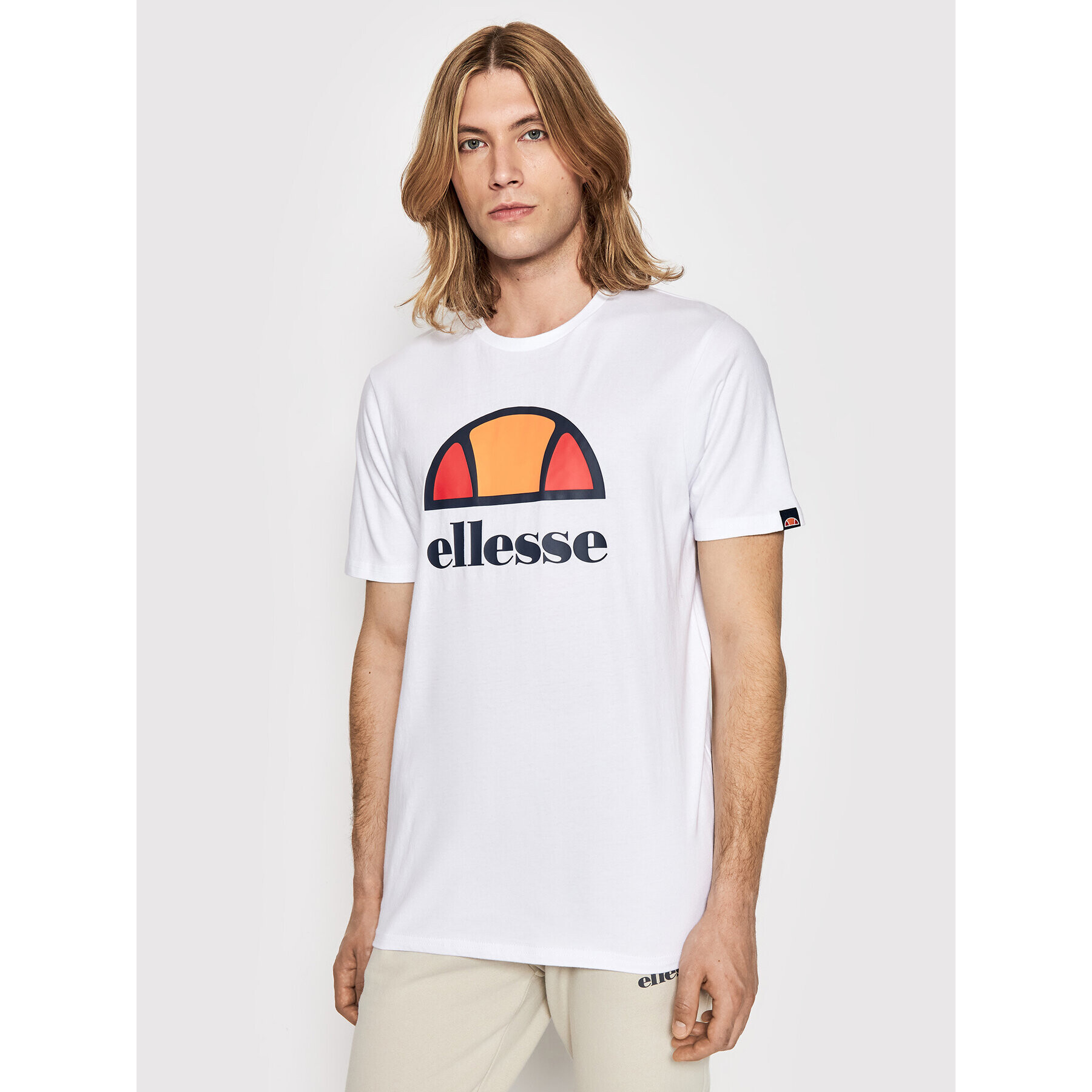 Ellesse Tričko Dyne SXG12736 Biela Regular Fit - Pepit.sk