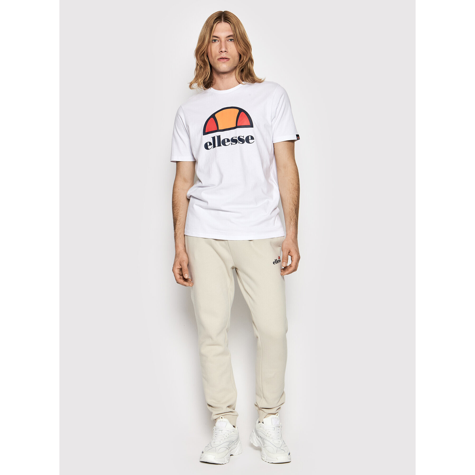 Ellesse Tričko Dyne SXG12736 Biela Regular Fit - Pepit.sk