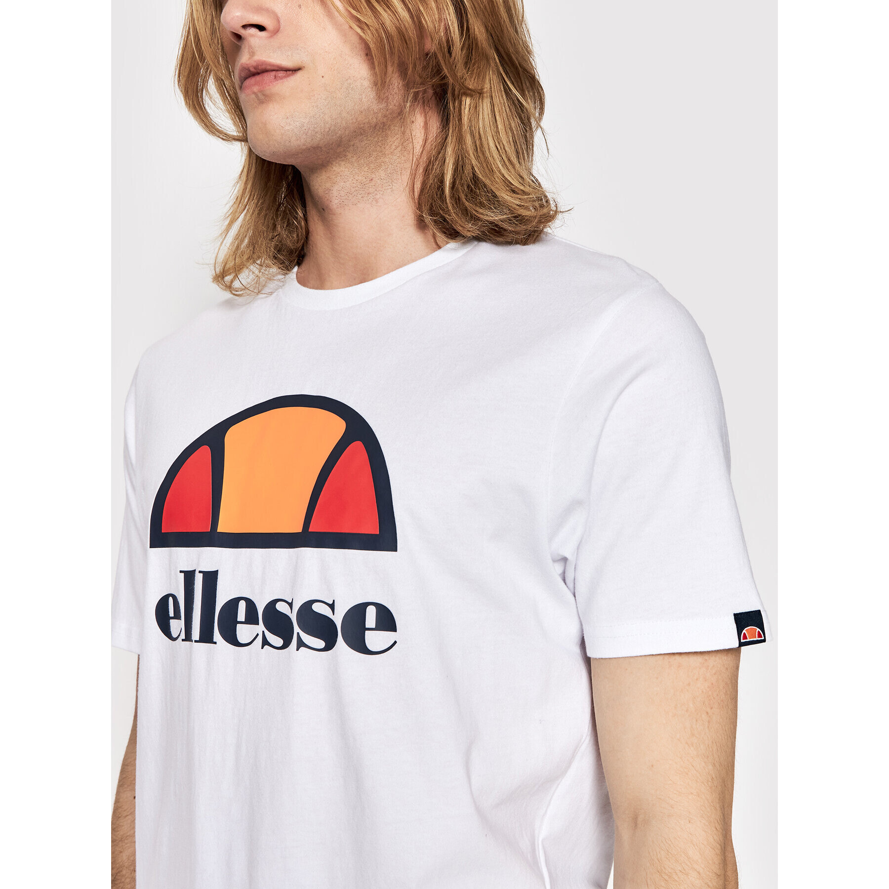 Ellesse Tričko Dyne SXG12736 Biela Regular Fit - Pepit.sk