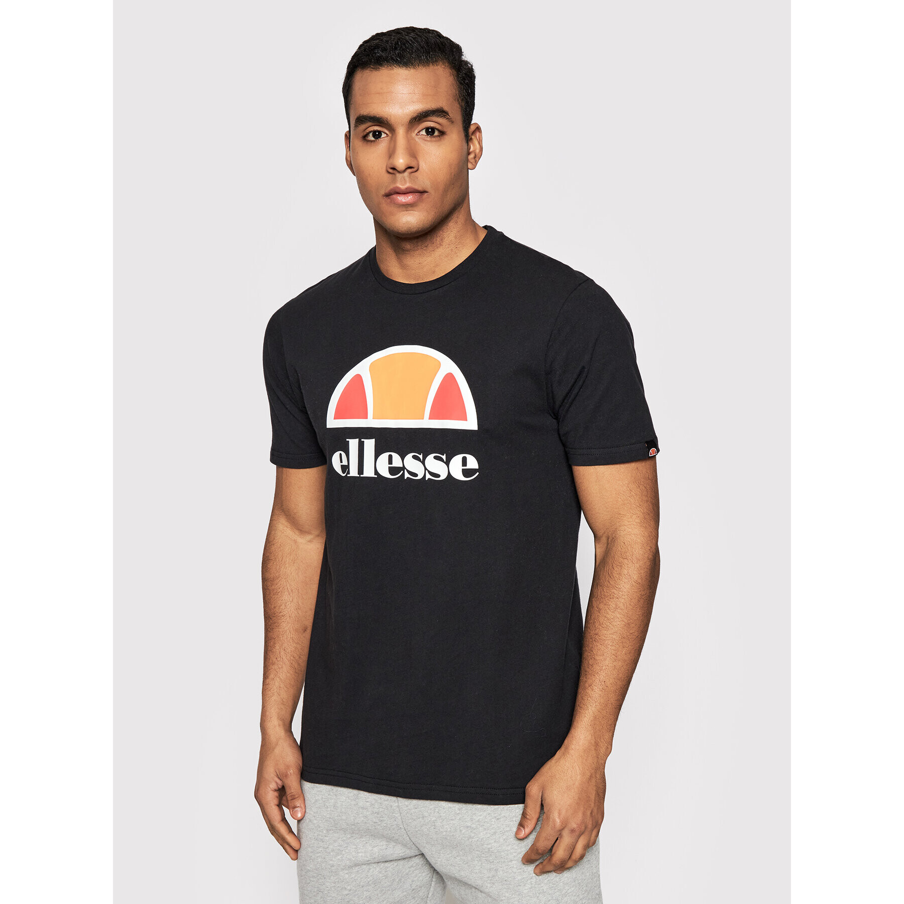 Ellesse Tričko Dyne SXG12736 Čierna Regular Fit - Pepit.sk