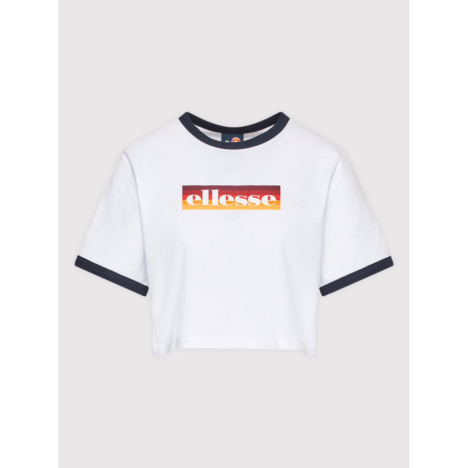 Ellesse Tričko Filide SGI11072 Biela Cropped Fit - Pepit.sk