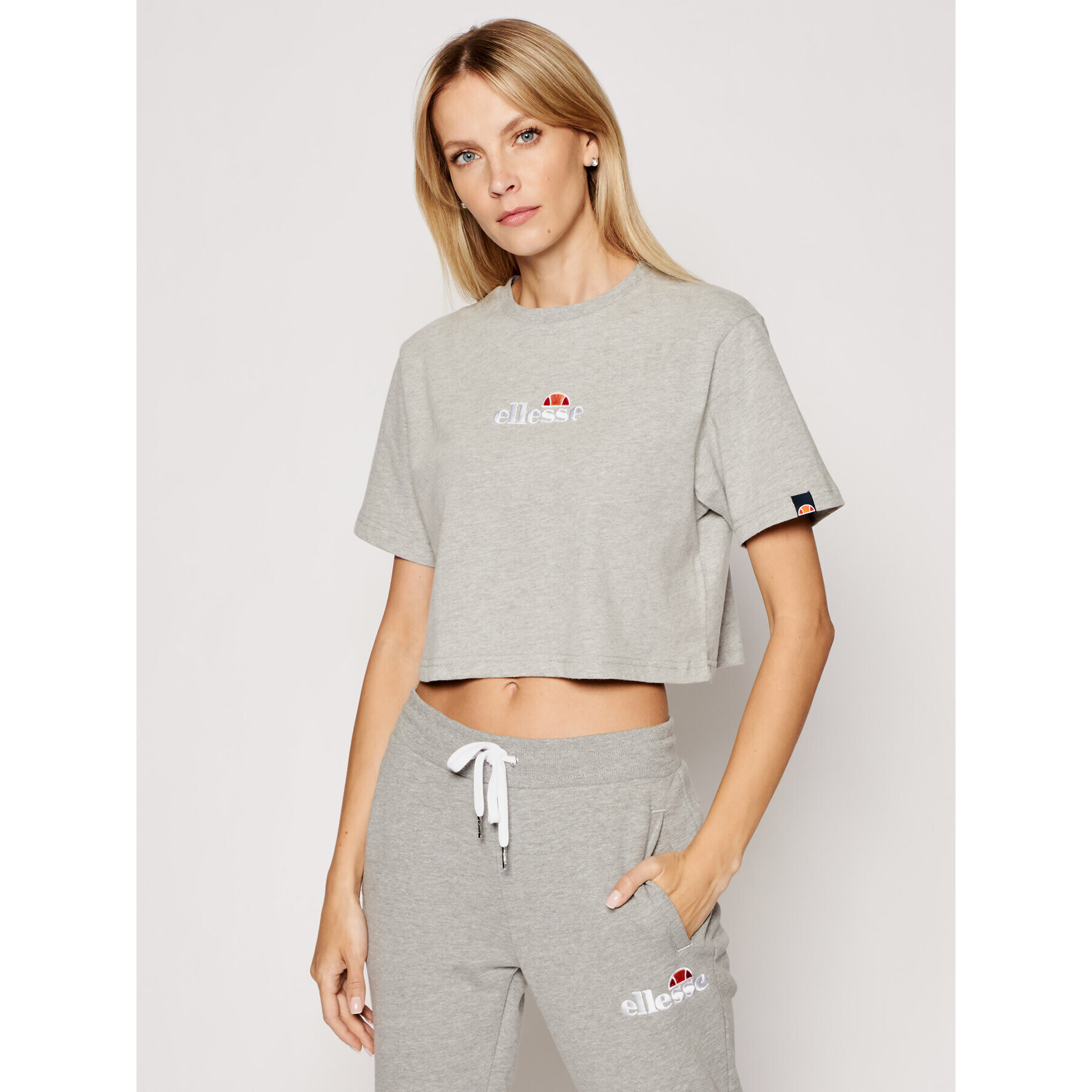 Ellesse Tričko Fireball SGB06838 Sivá Loose Fit - Pepit.sk