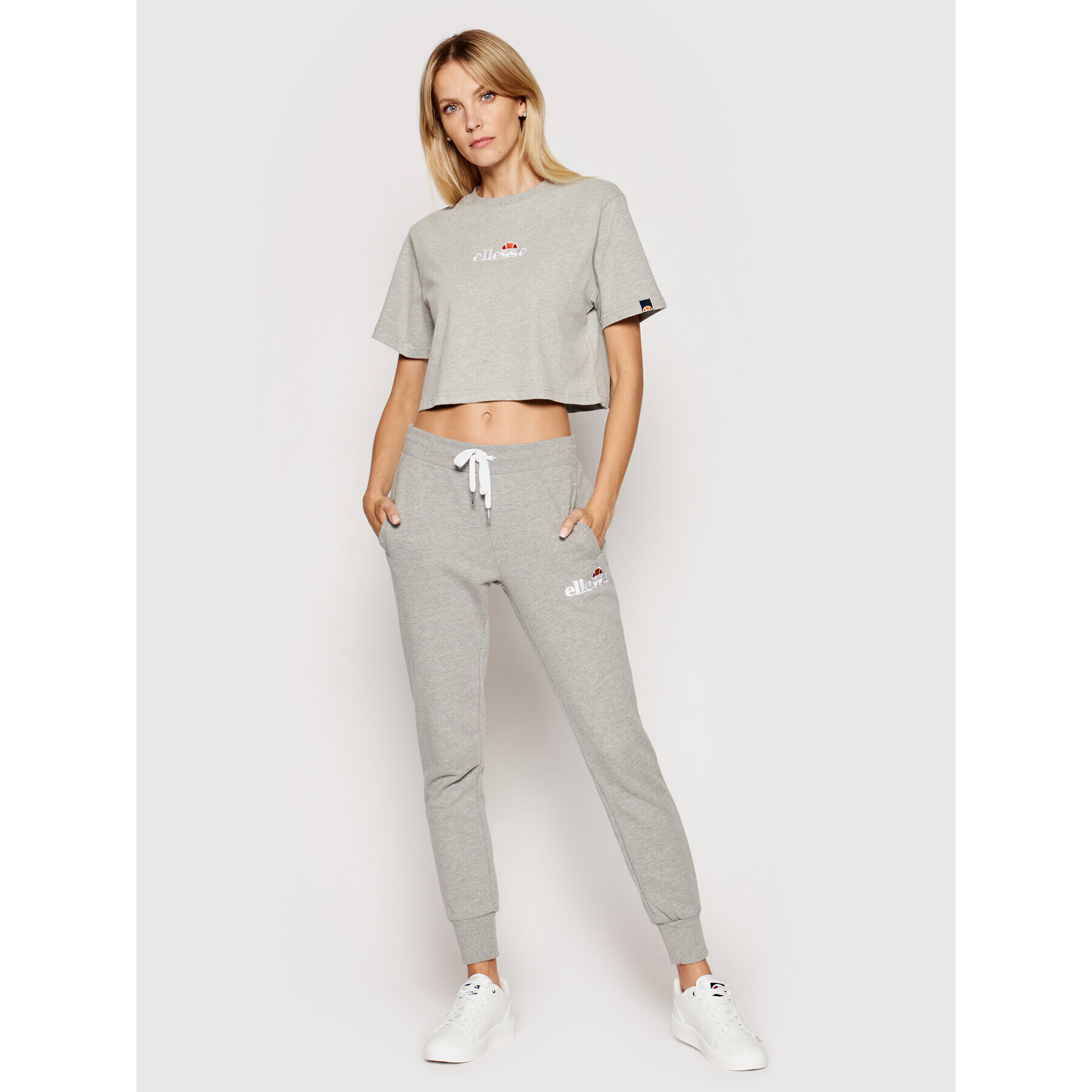 Ellesse Tričko Fireball SGB06838 Sivá Loose Fit - Pepit.sk