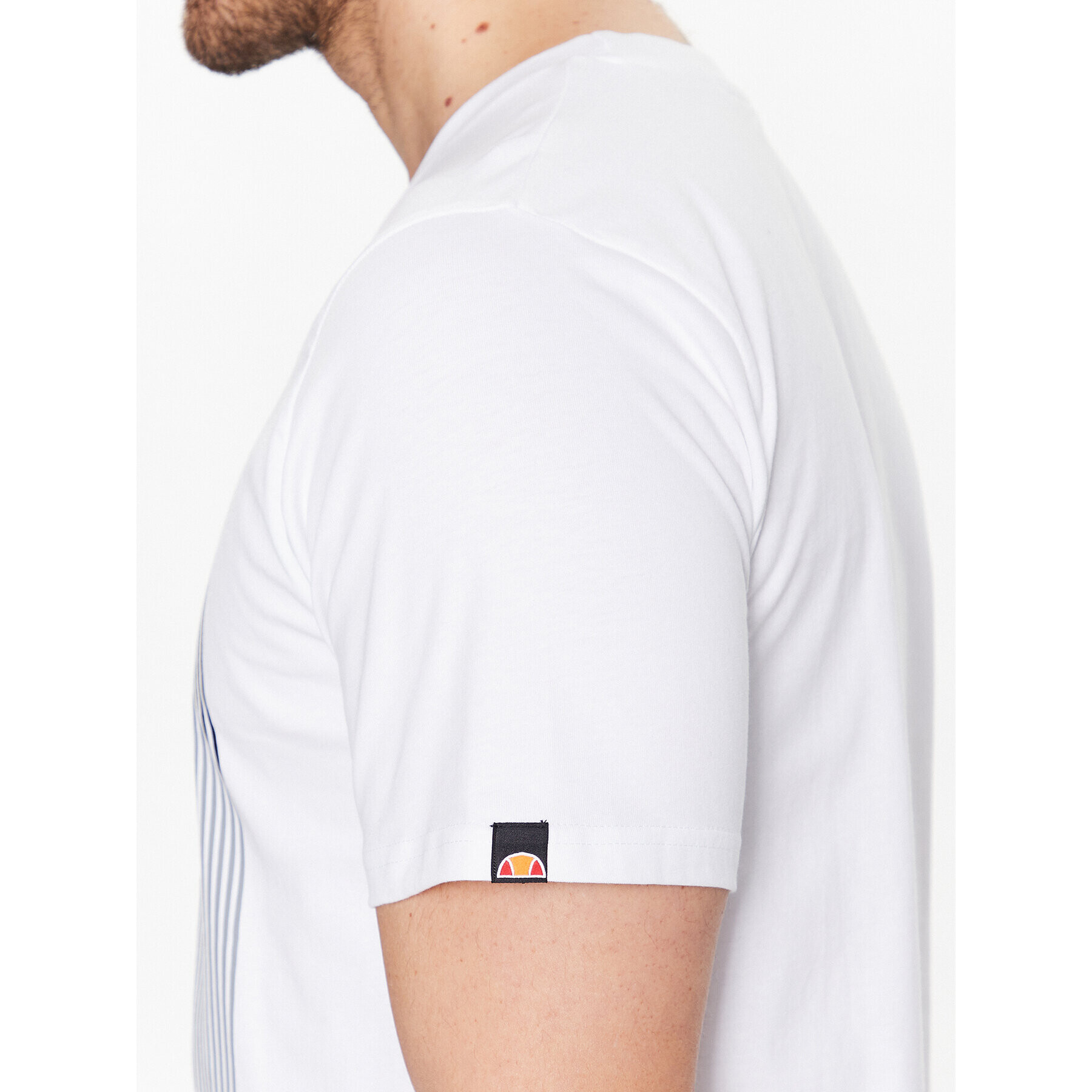 Ellesse Tričko Flecta SXR17843 Biela Regular Fit - Pepit.sk