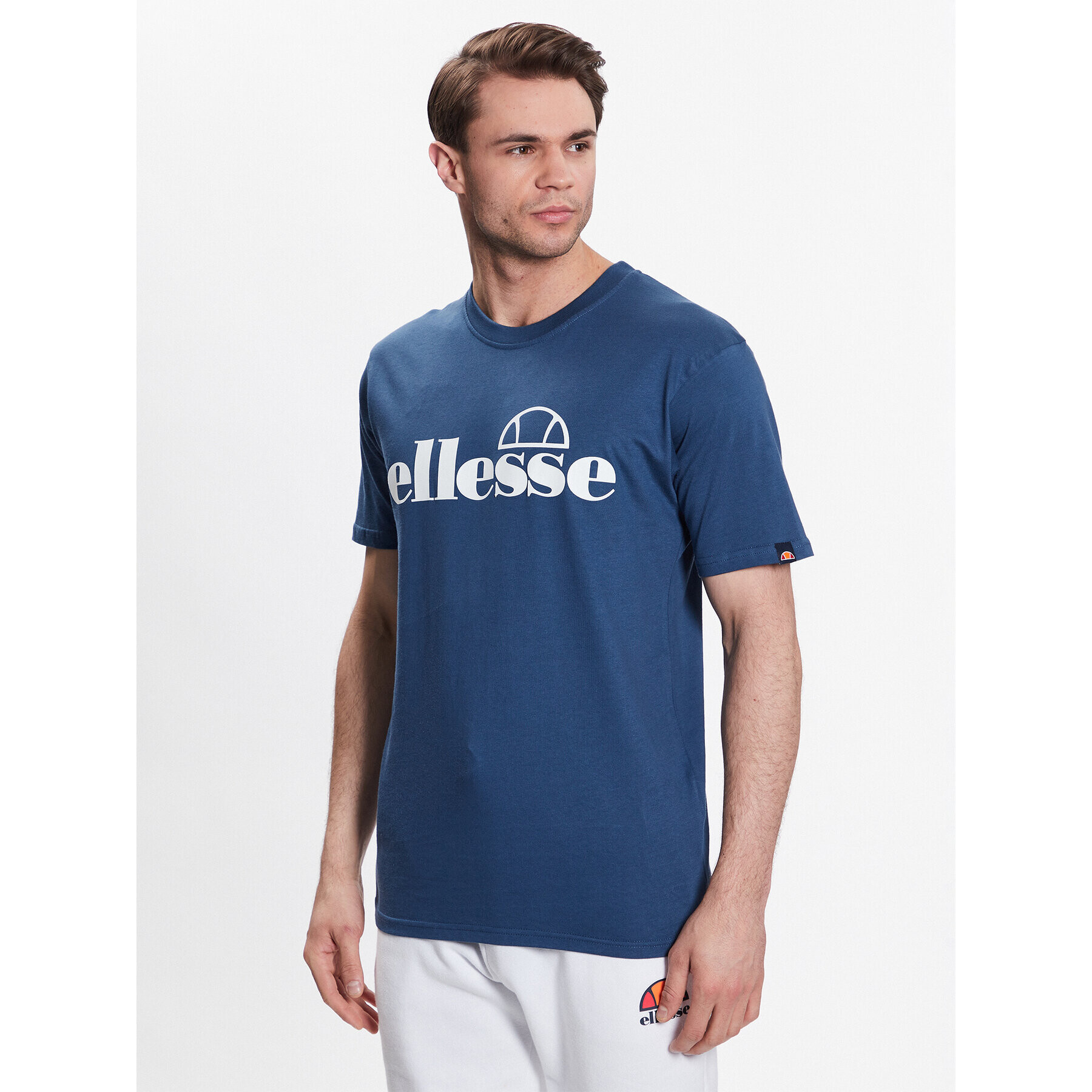 Ellesse Tričko Fuenti SHP16469 Modrá Regular Fit - Pepit.sk