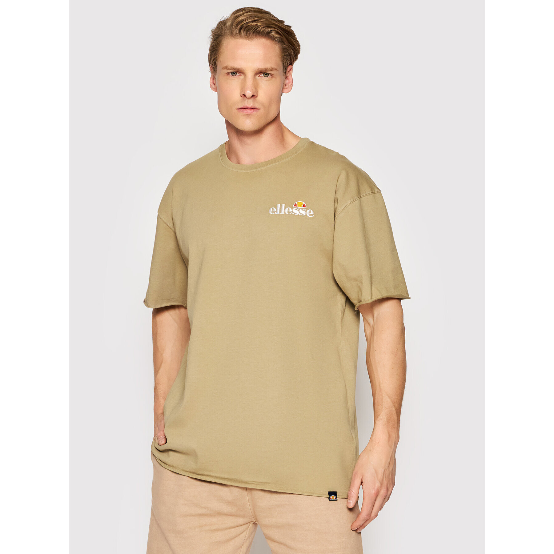 Ellesse Tričko Fuller SHM13796 Hnedá Relaxed Fit - Pepit.sk