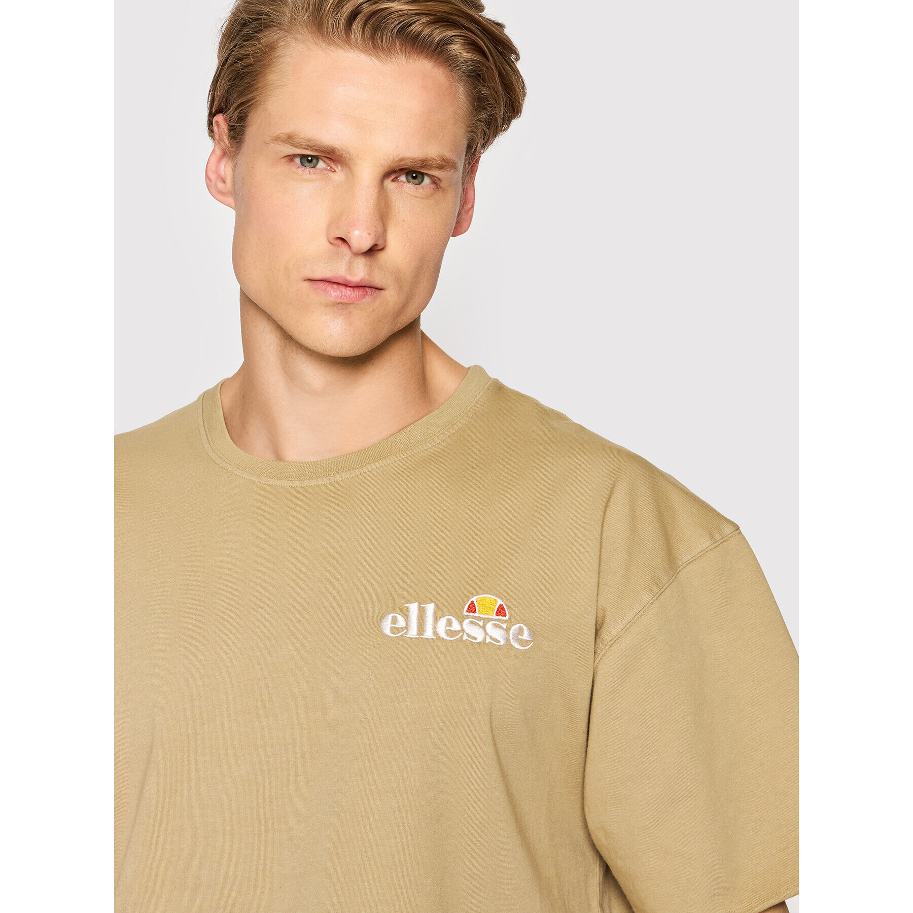 Ellesse Tričko Fuller SHM13796 Hnedá Relaxed Fit - Pepit.sk