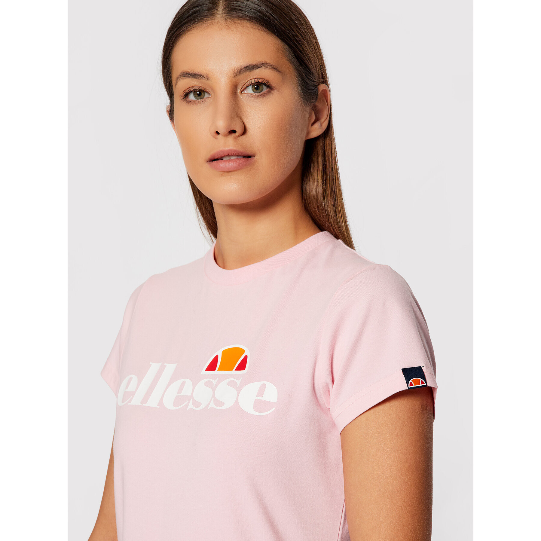 Ellesse Tričko Hayes SGK11399 Ružová Regular Fit - Pepit.sk