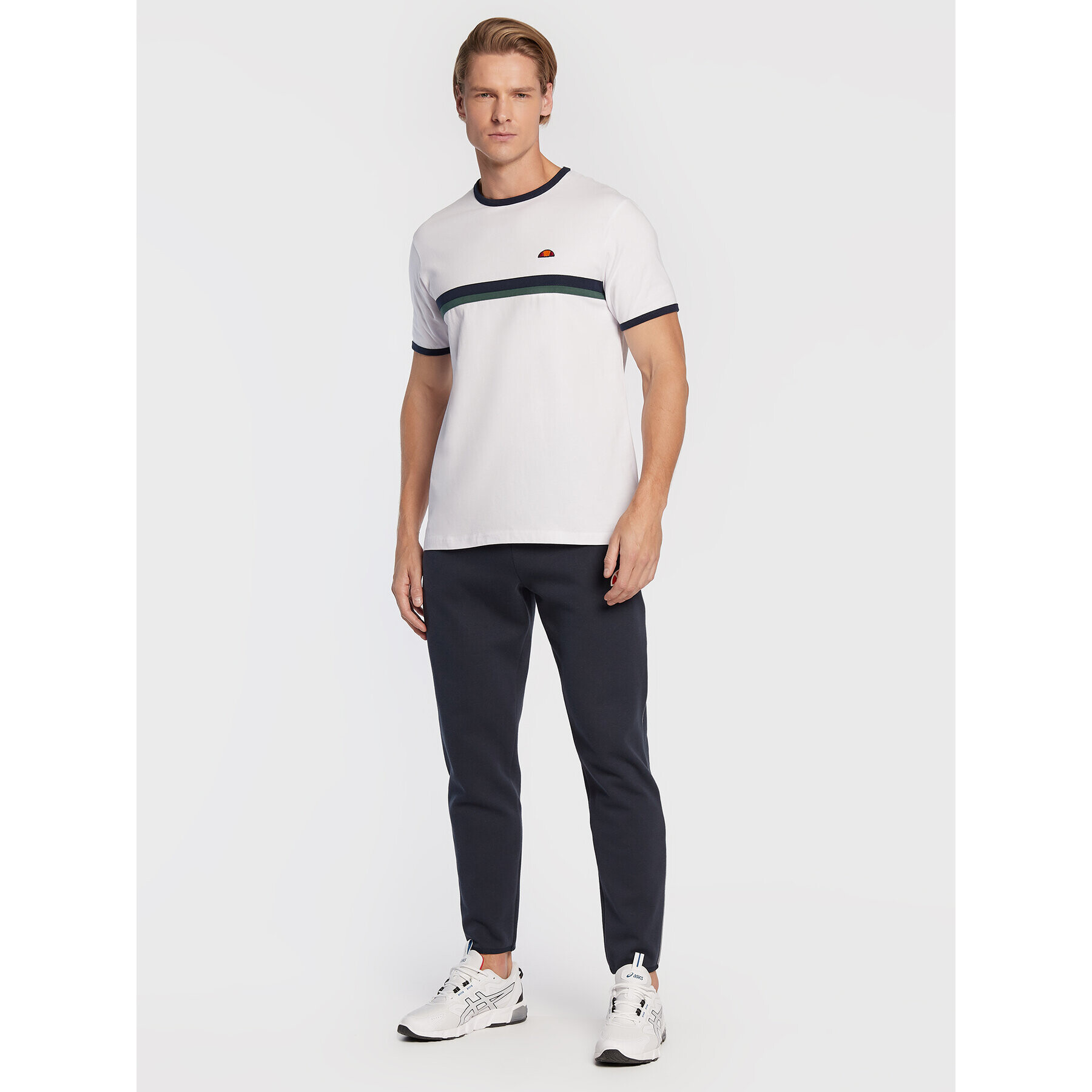 Ellesse Tričko Lascio SHP15996 Biela Regular Fit - Pepit.sk