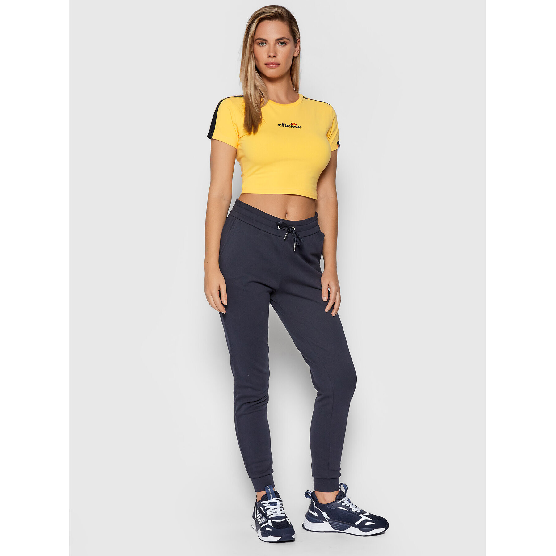 Ellesse Tričko Latus SGK12165 Žltá Cropped Fit - Pepit.sk