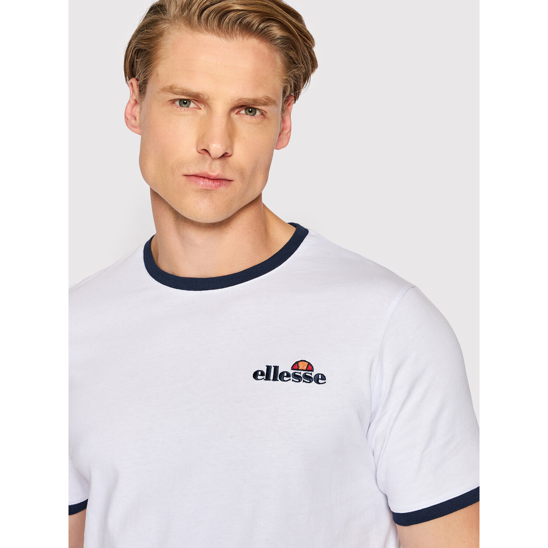 Ellesse Tričko Meduno SHL10164 Biela Regular Fit - Pepit.sk