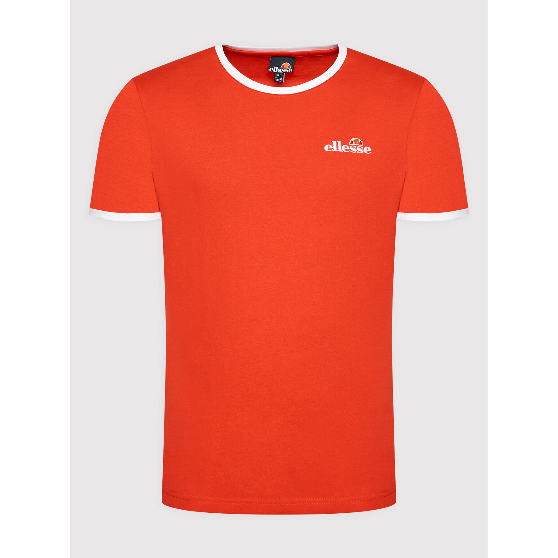 Ellesse Tričko Meduno SHL10164 Červená Regular Fit - Pepit.sk