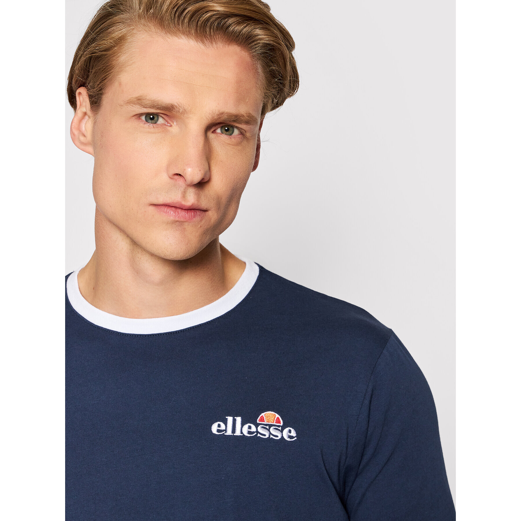 Ellesse Tričko Meduno SHL10164 Tmavomodrá Regular Fit - Pepit.sk